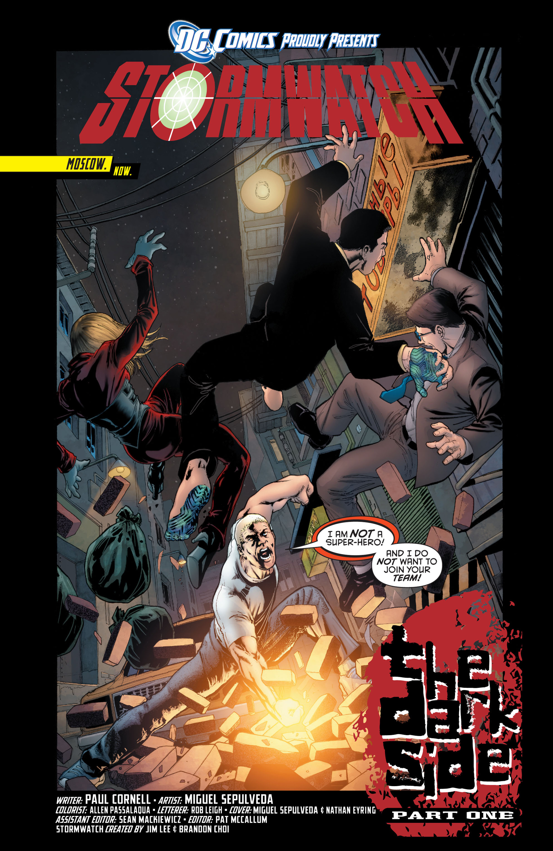 Read online Stormwatch (2011) comic -  Issue #1 - 5