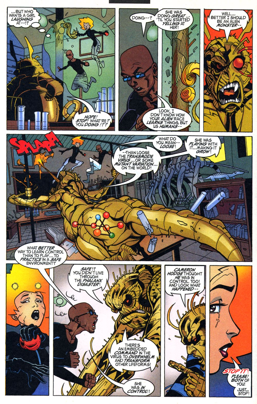 Read online Warlock (1999) comic -  Issue #5 - 7