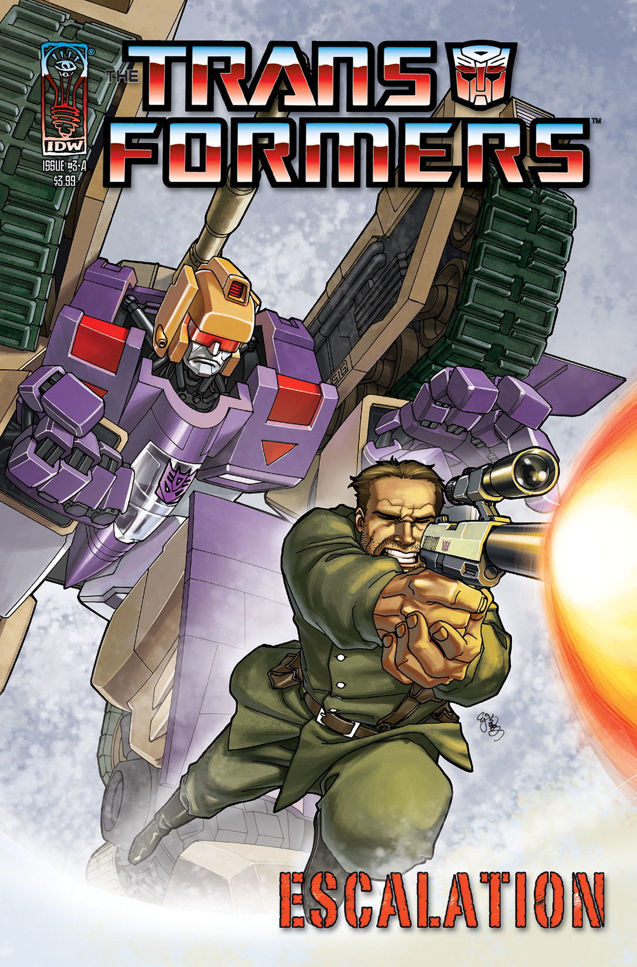 Read online The Transformers: Escalation comic -  Issue #3 - 1