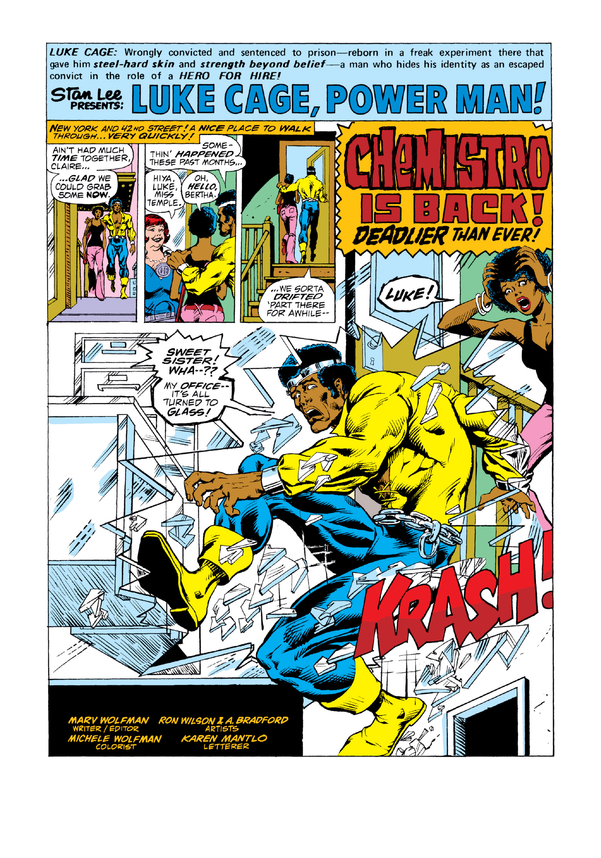 Read online Marvel Masterworks: Luke Cage, Power Man comic -  Issue # TPB 3 (Part 2) - 19