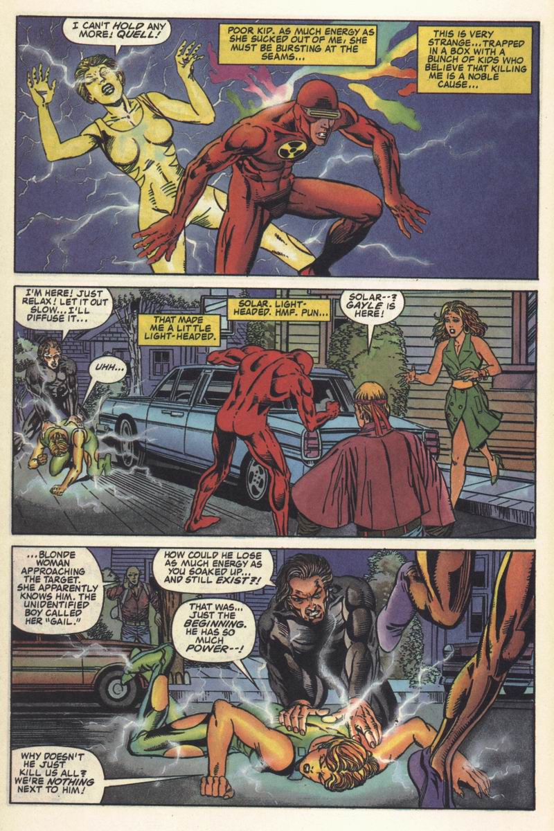 Read online Solar, Man of the Atom comic -  Issue #11 - 7