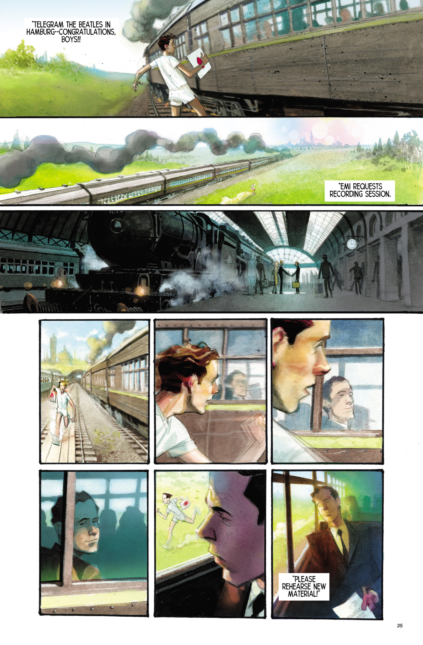 Read online The Fifth Beatle: The Brian Epstein Story comic -  Issue # TPB - 34