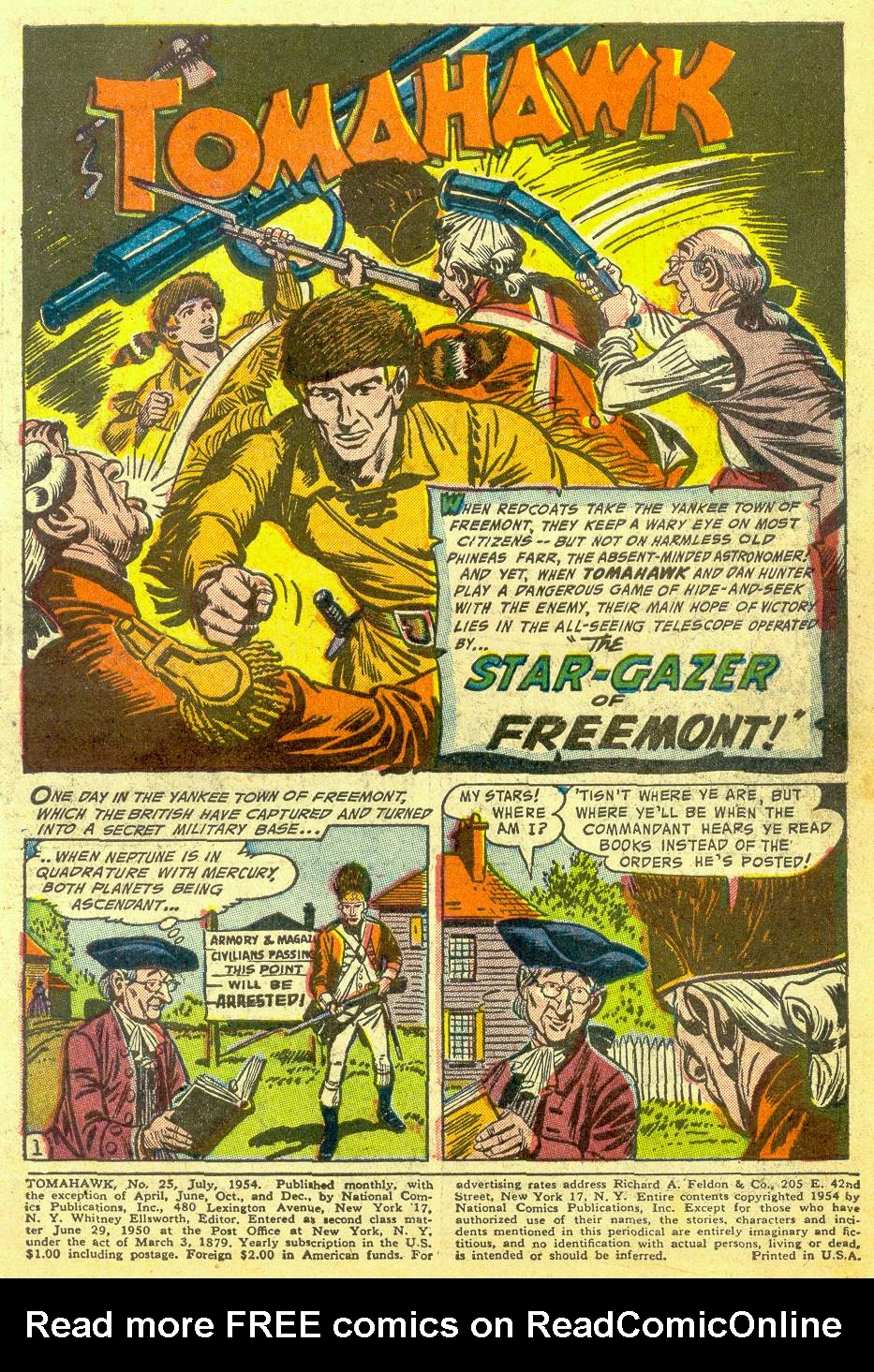 Read online Tomahawk comic -  Issue #25 - 3