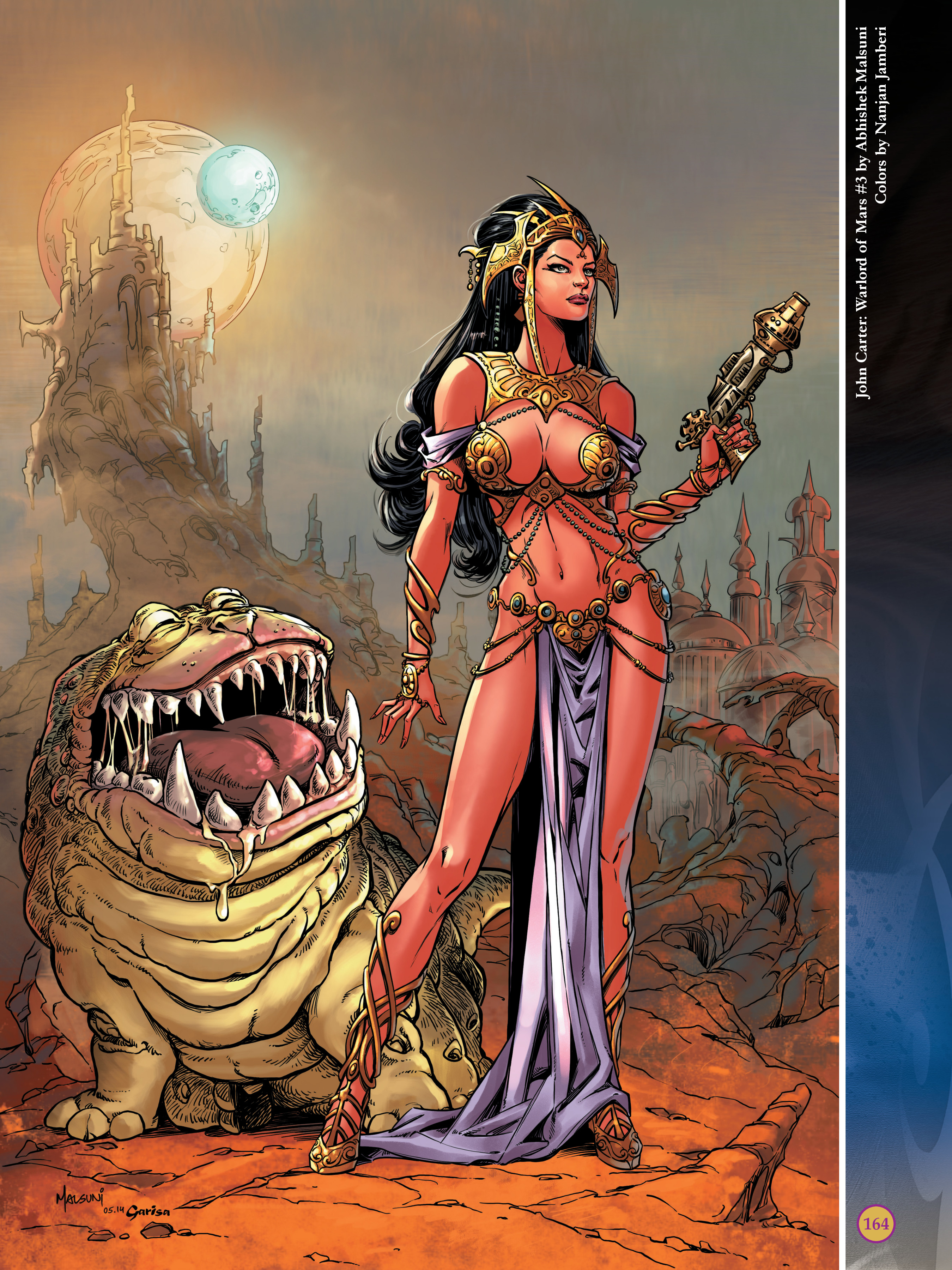 Read online The Art of Dejah Thoris and the Worlds of Mars comic -  Issue # TPB 2 (Part 2) - 63