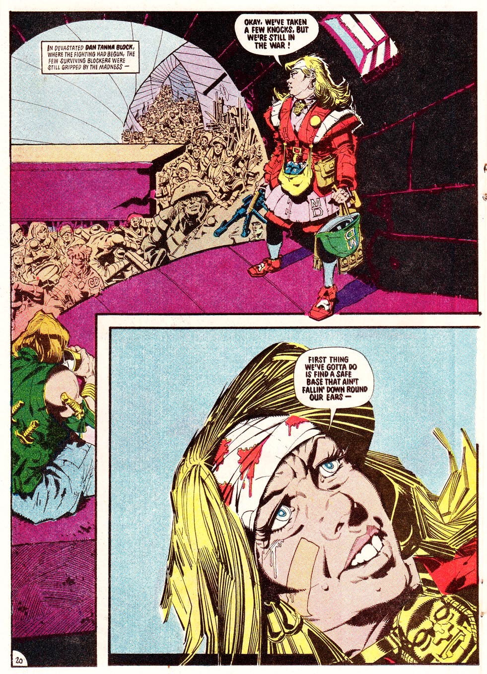 Read online Judge Dredd (1983) comic -  Issue #18 - 20