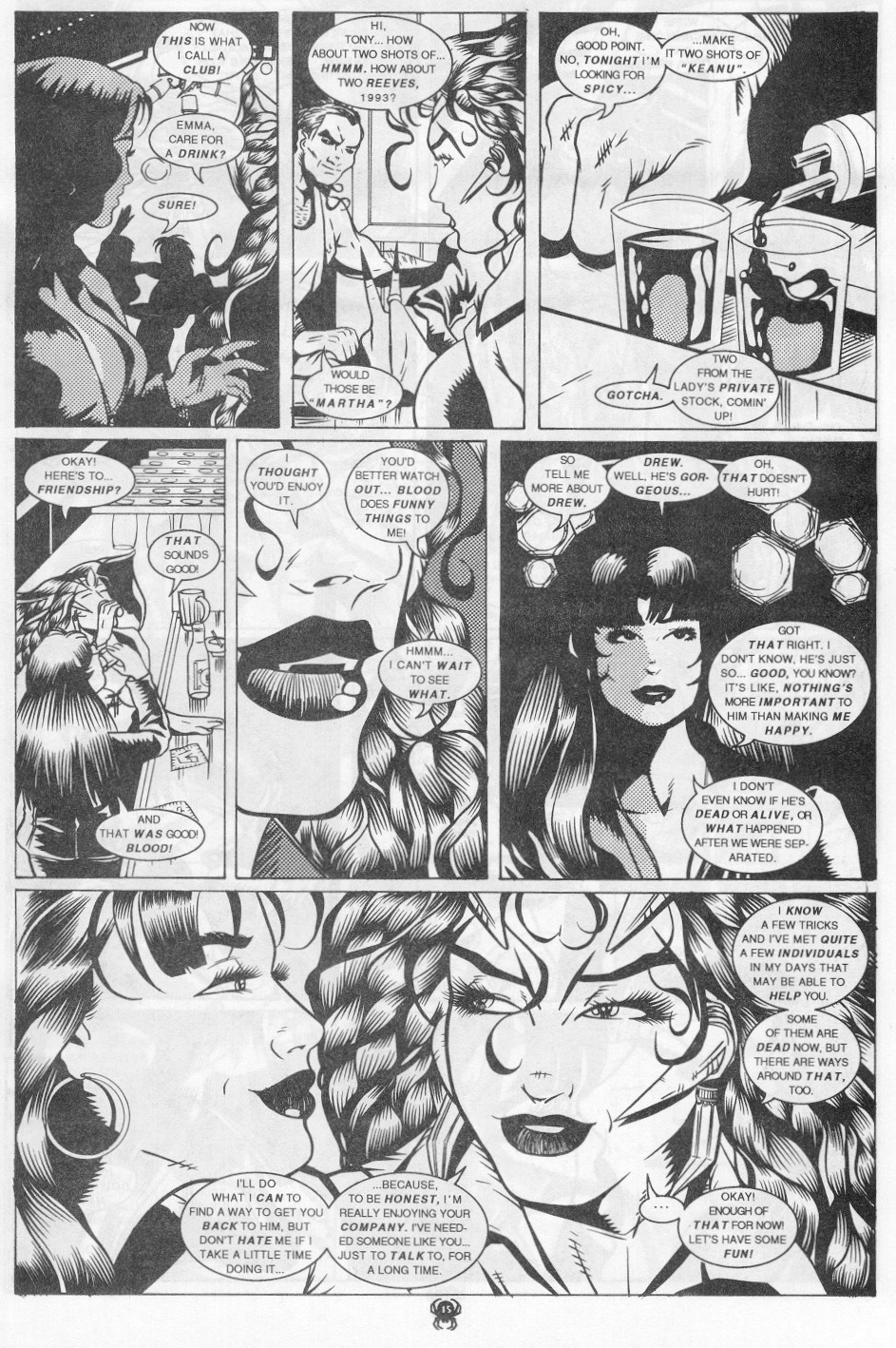 Read online Widow/Luxura: Blood Lust Alpha comic -  Issue # Full - 17