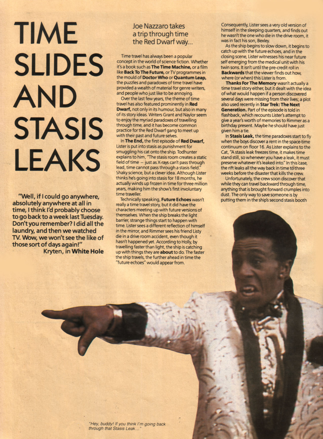 Read online Red Dwarf Smegazine (1993) comic -  Issue #2 - 32