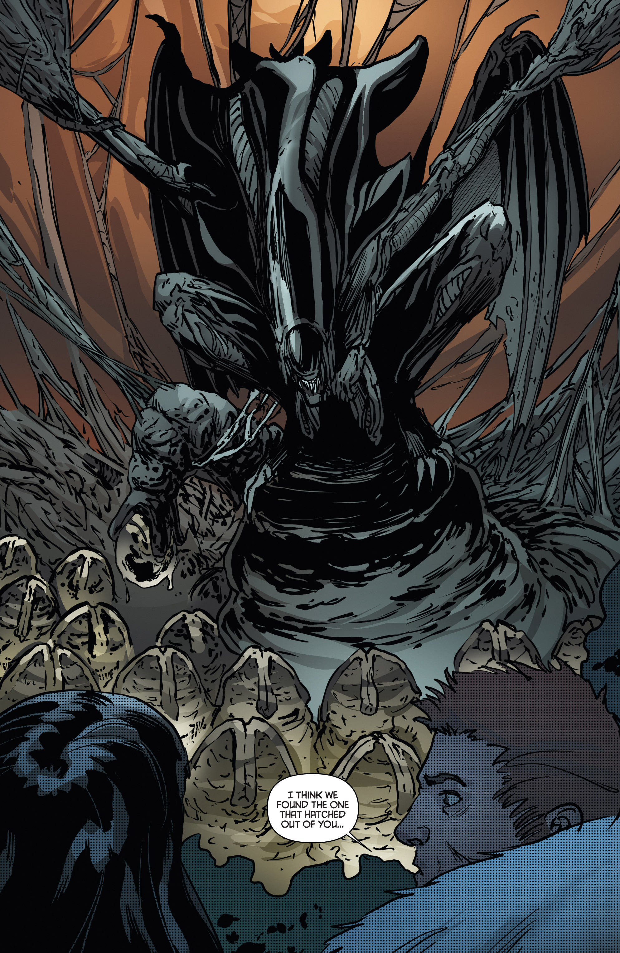 Read online Aliens/Vampirella comic -  Issue #4 - 22
