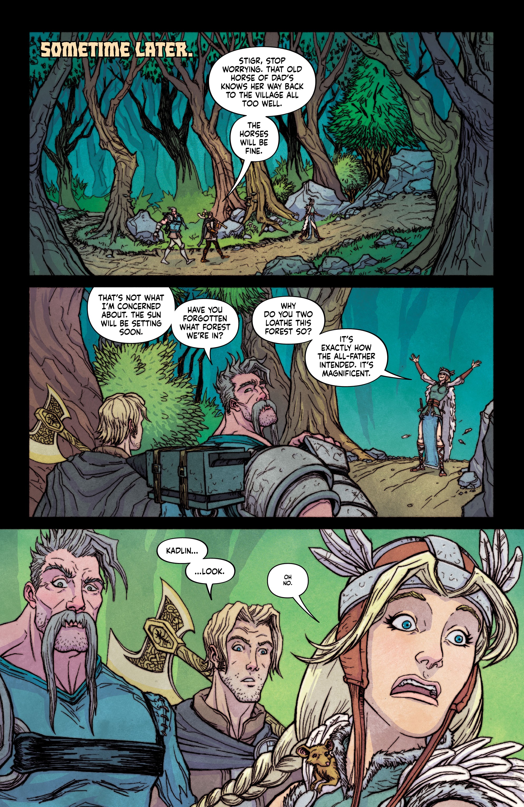 Read online Beware the Eye of Odin comic -  Issue #1 - 41