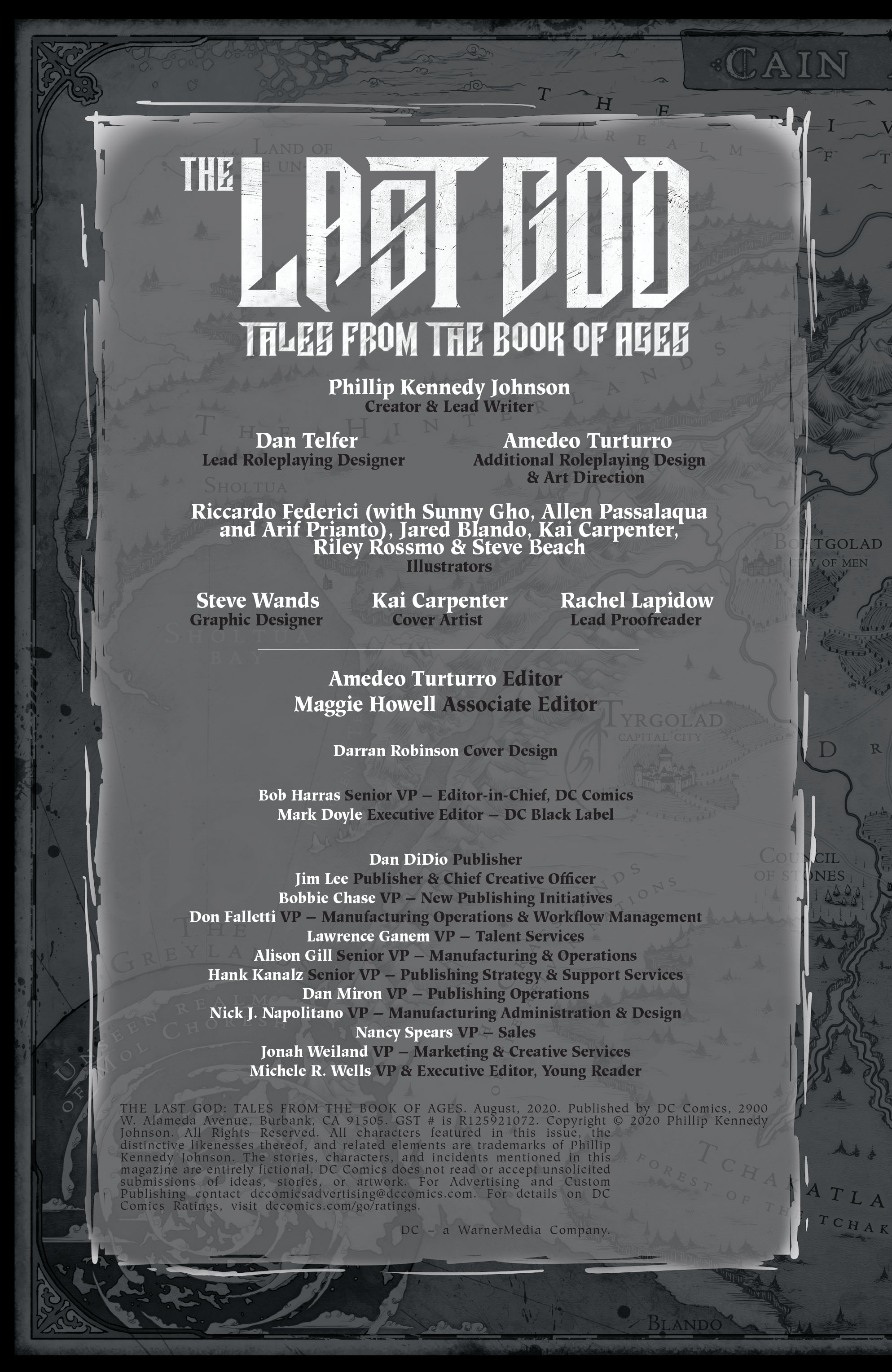 Read online The Last God: Tales From the Book of Ages comic -  Issue # Full - 2