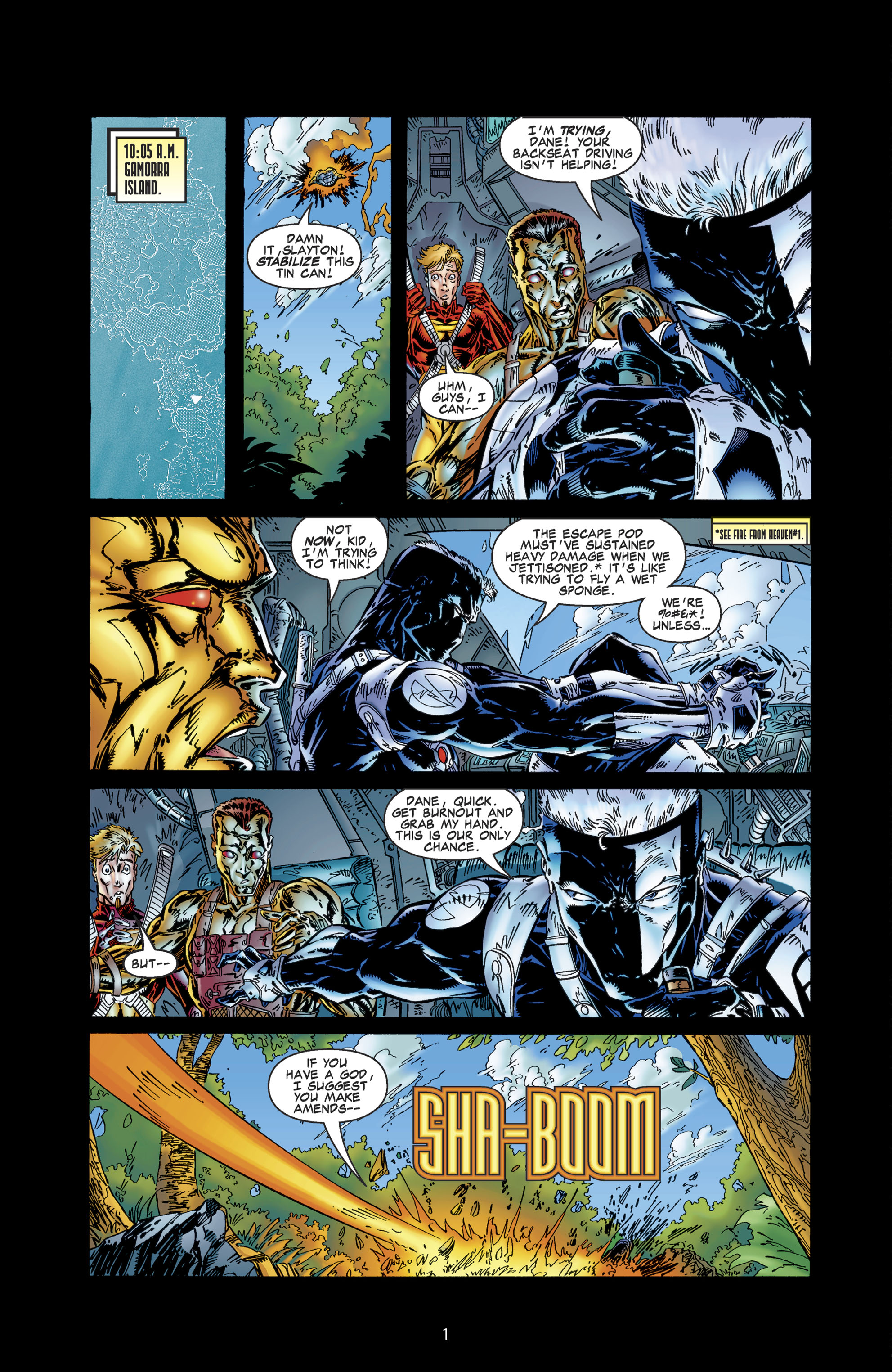 Read online Backlash comic -  Issue #19 - 2