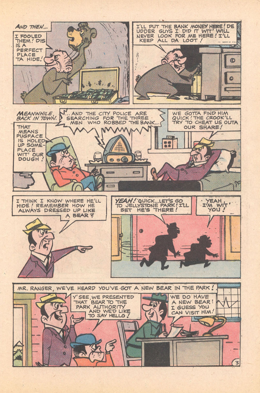 Read online Yogi Bear (1970) comic -  Issue #7 - 37