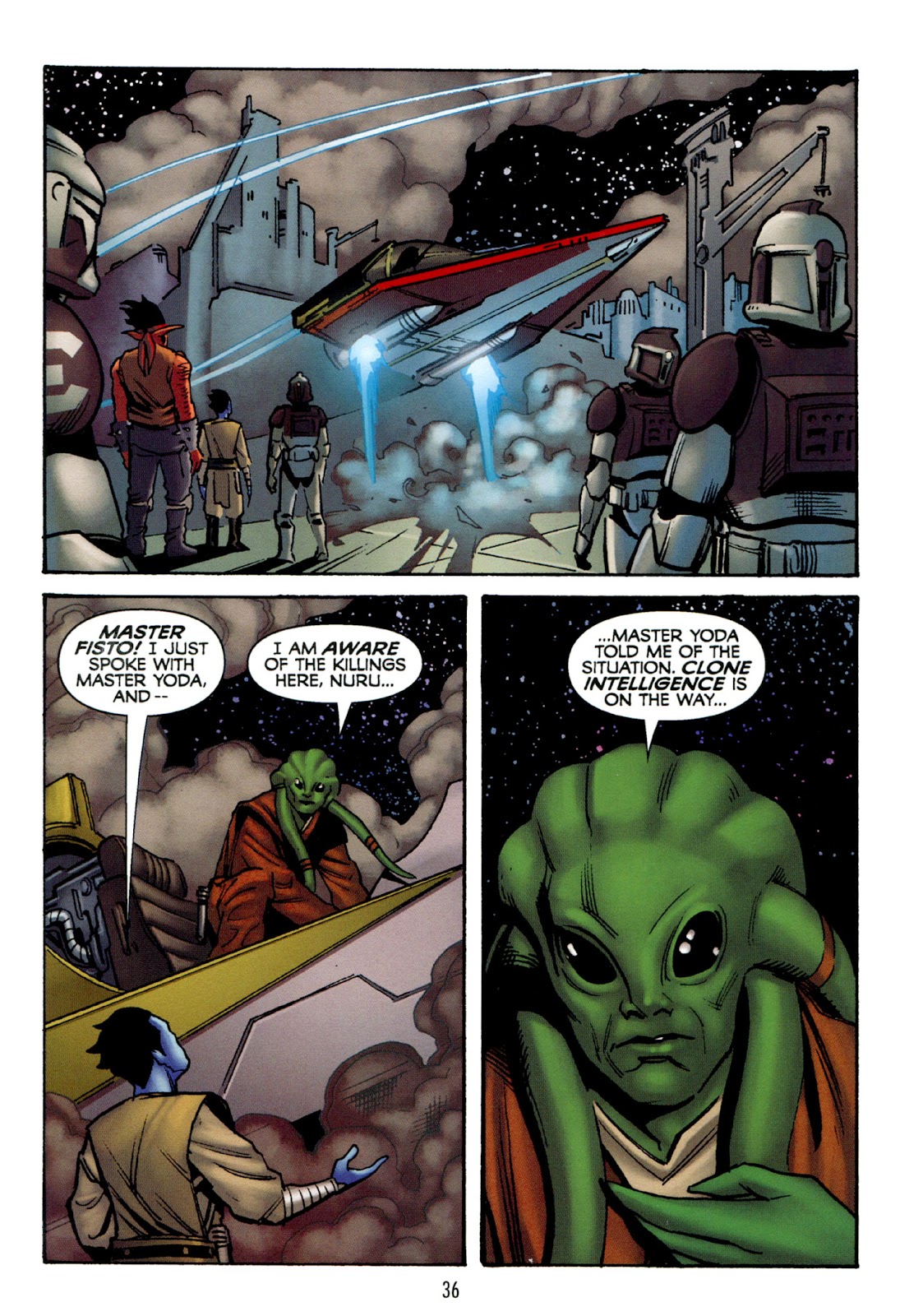 Star Wars: The Clone Wars - Strange Allies issue Full - Page 37