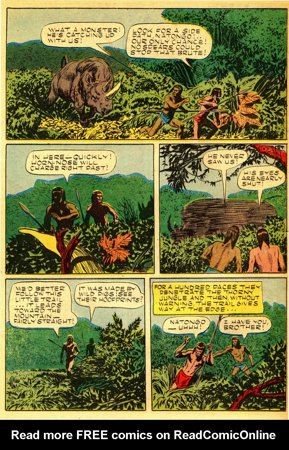 Read online Tarzan (1948) comic -  Issue #37 - 46