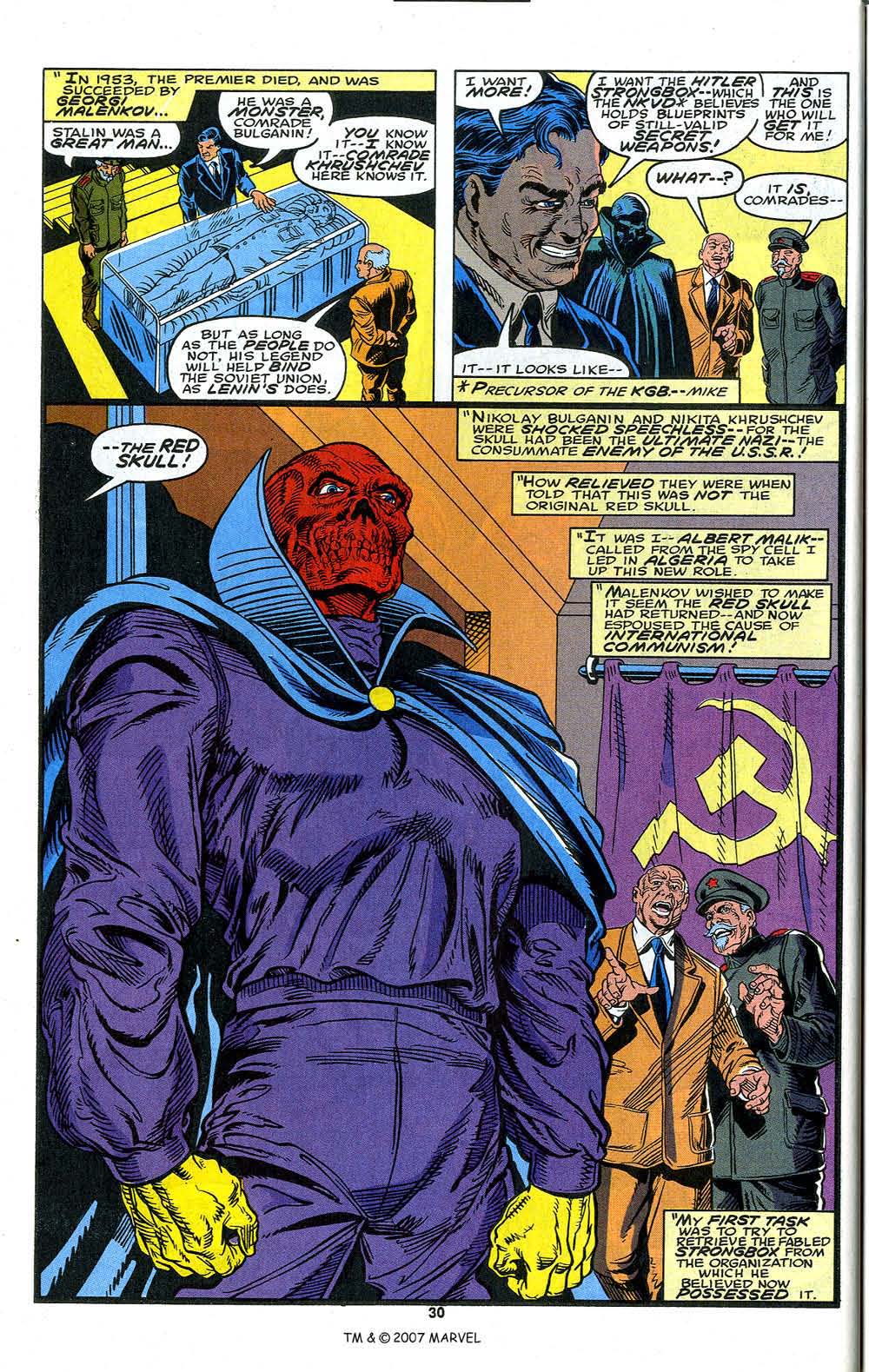 Read online Captain America (1968) comic -  Issue # _Annual 13 - 32