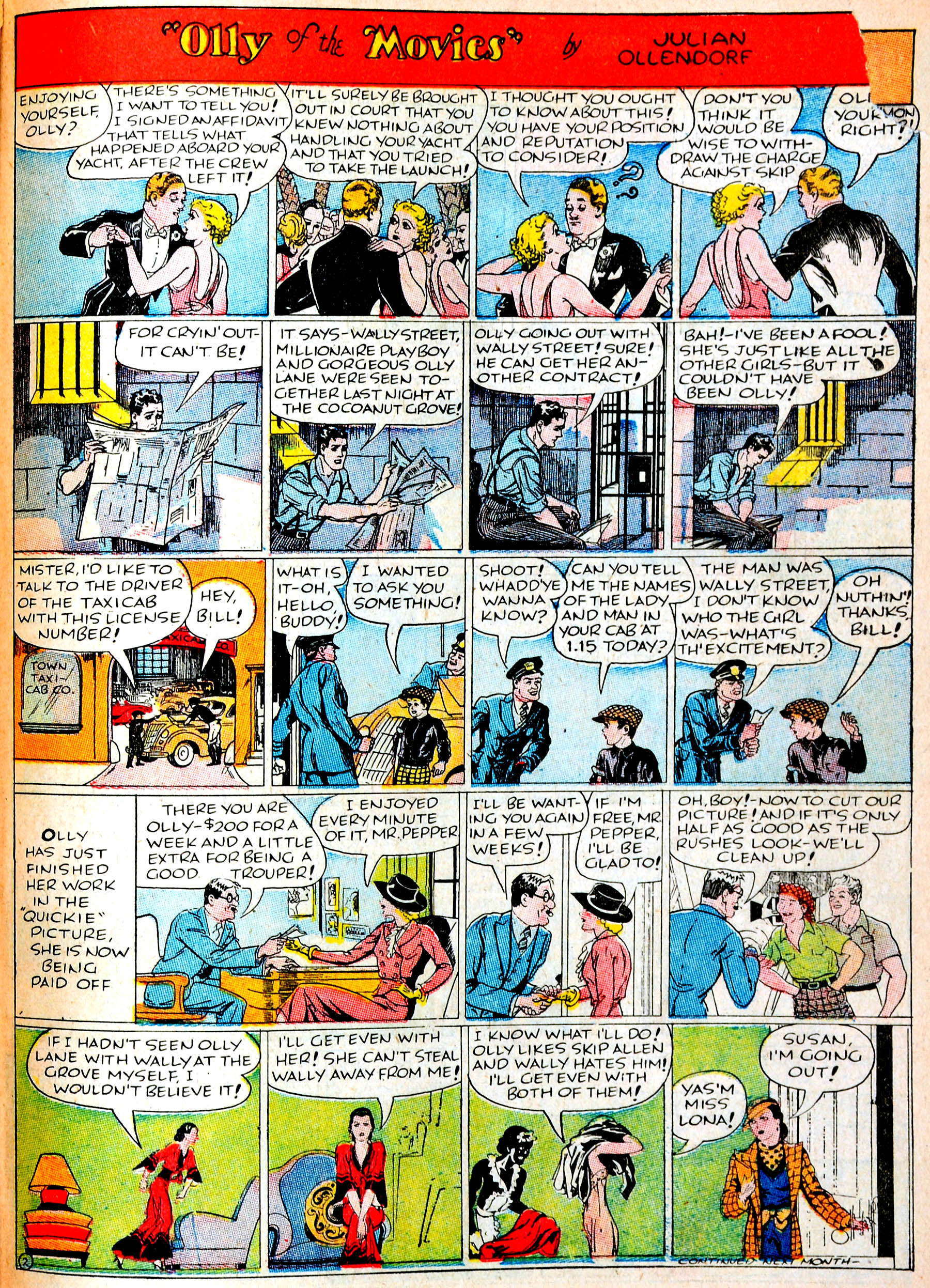Read online Famous Funnies comic -  Issue #38 - 43