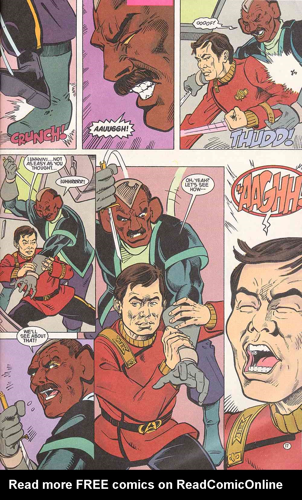 Read online Star Trek (1989) comic -  Issue #31 - 17