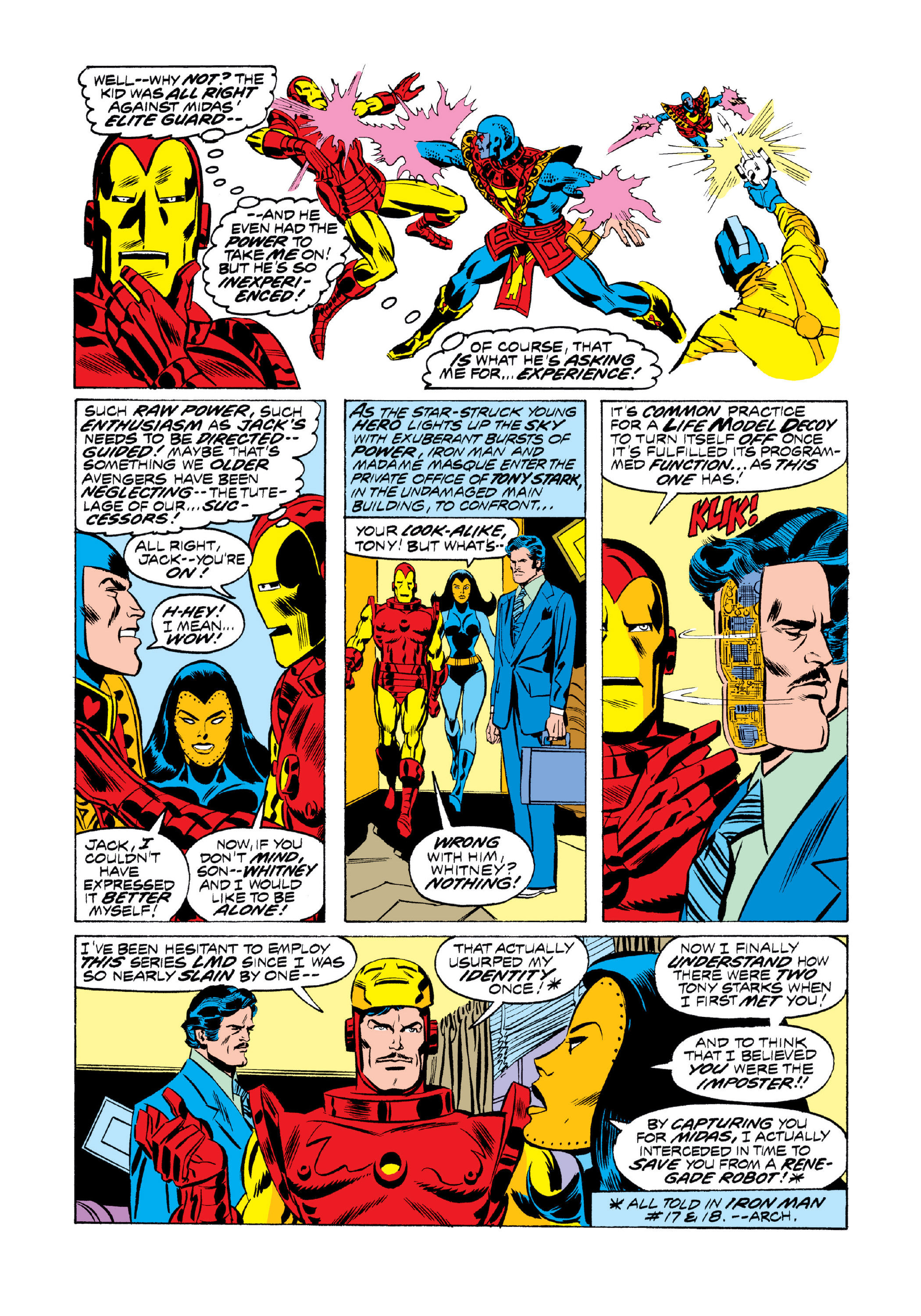 Read online Marvel Masterworks: The Invincible Iron Man comic -  Issue # TPB 12 (Part 3) - 62