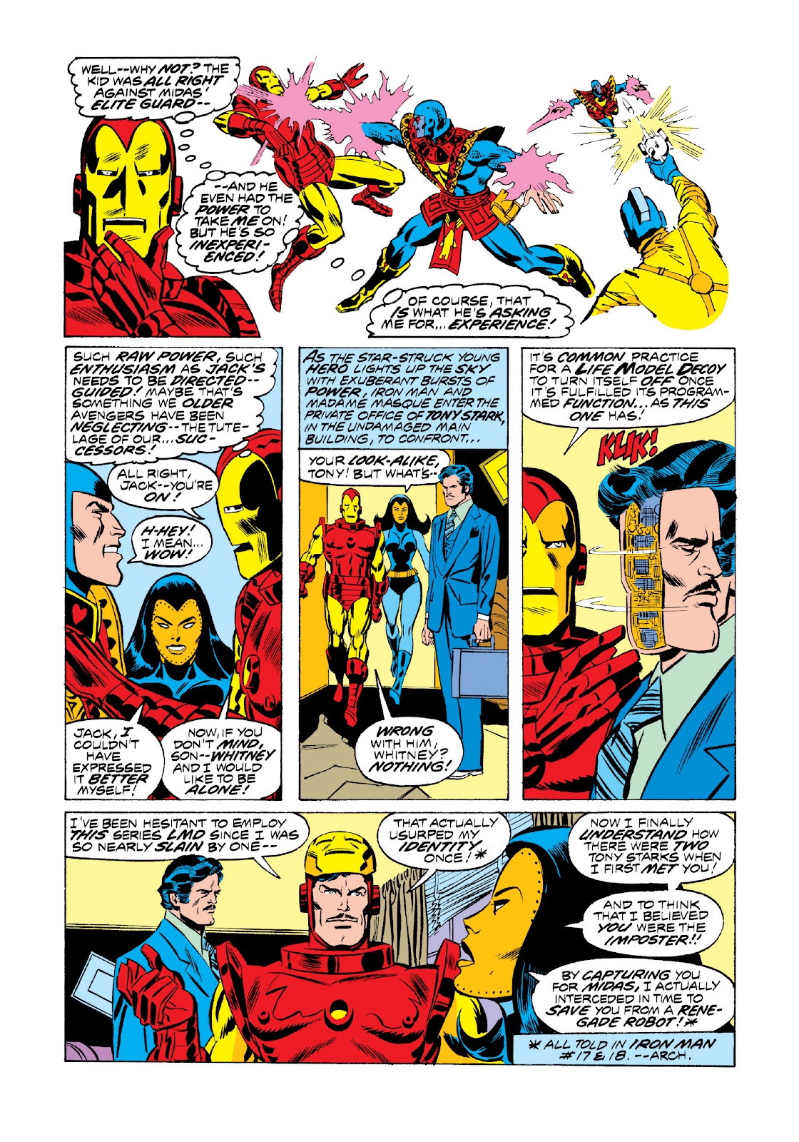 Marvel Masterworks: The Invincible Iron Man issue TPB 12 (Part 3) - Page 62