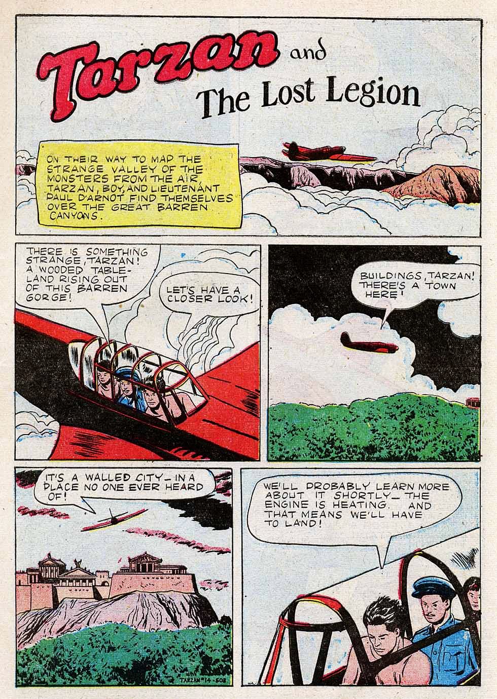 Read online Tarzan (1948) comic -  Issue #14 - 3