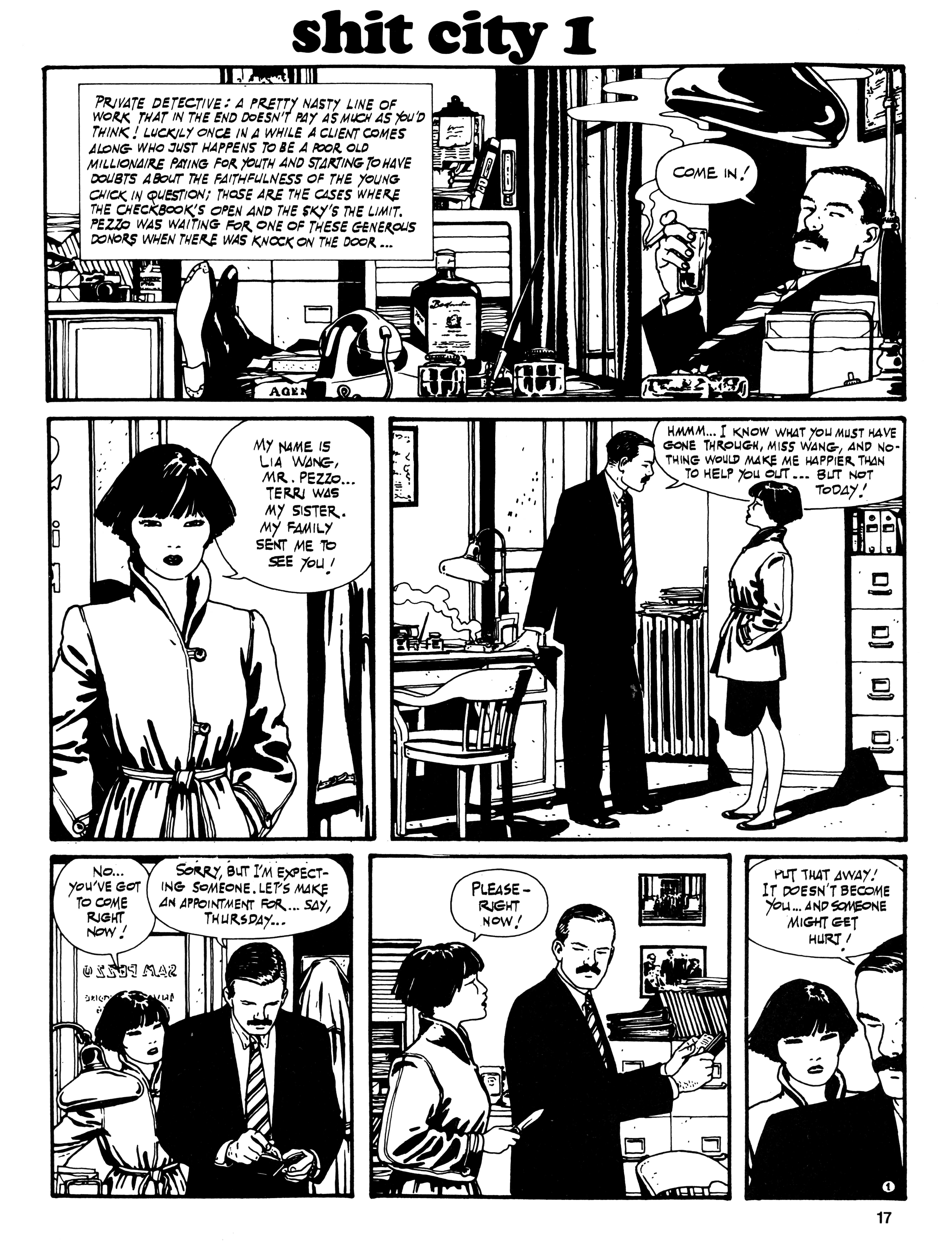 Read online Cases from the Files of Sam Pezzo, P.I. comic -  Issue # Full - 18