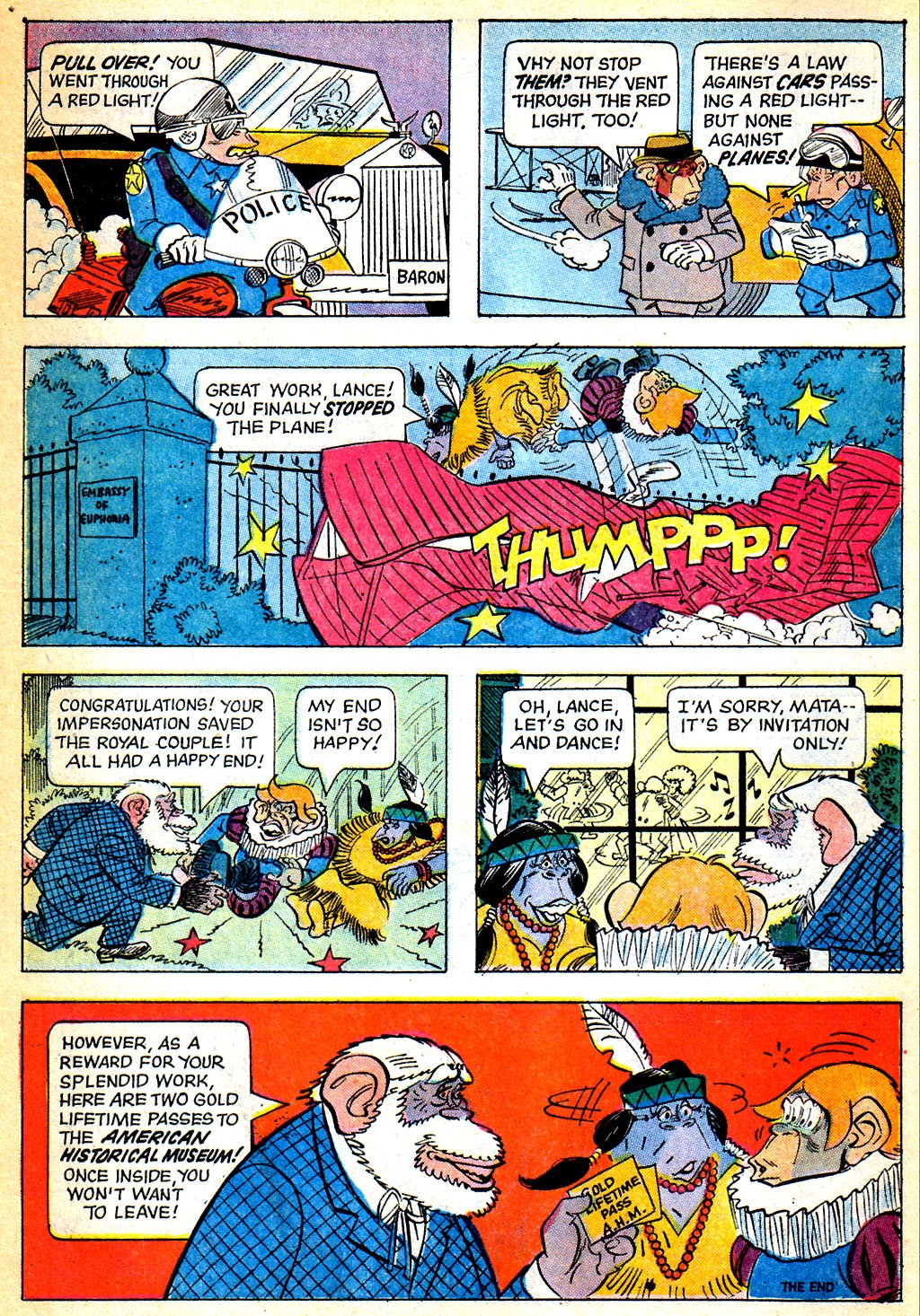 Read online Lancelot Link Secret Chimp comic -  Issue #2 - 8