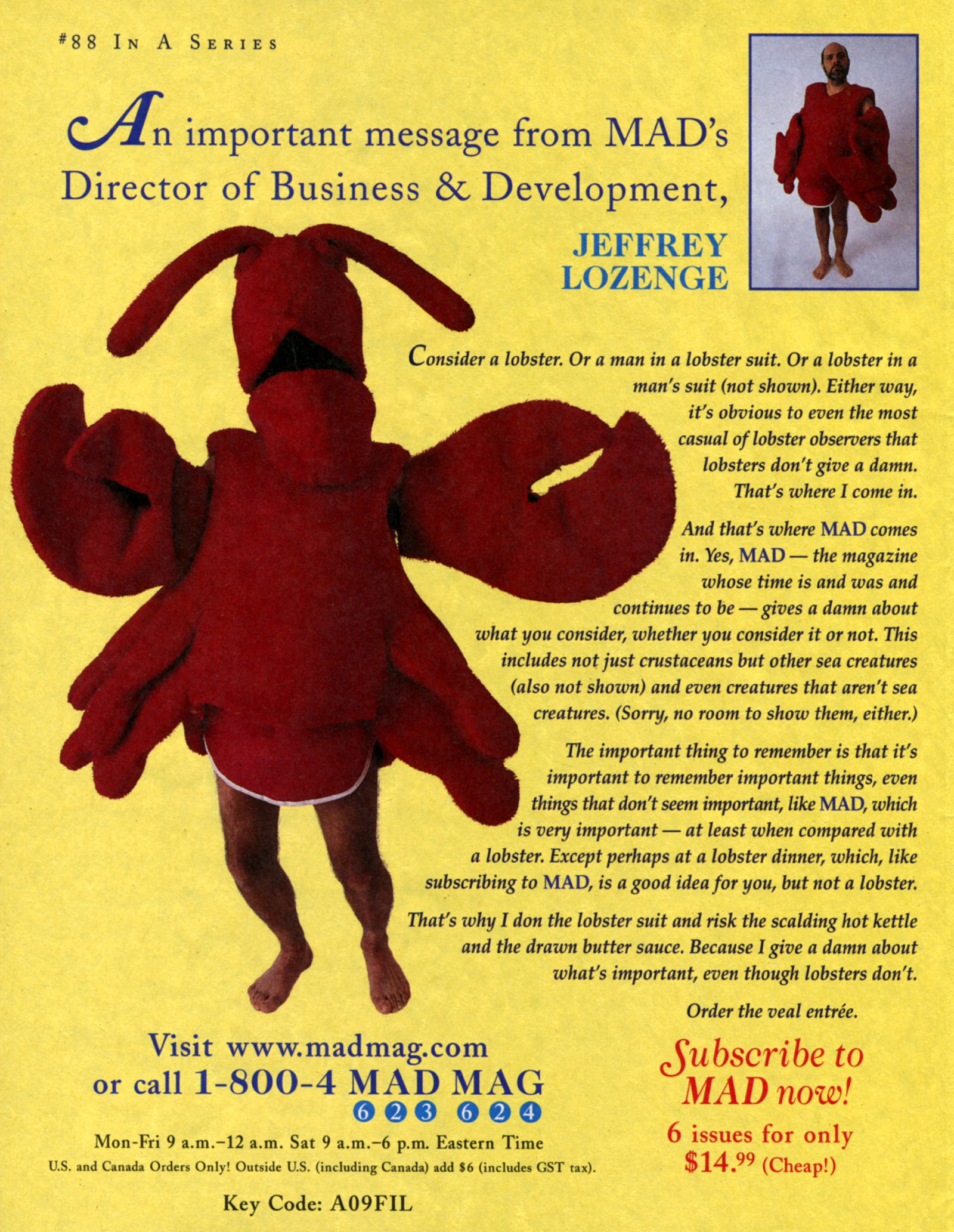 Read online MAD comic -  Issue #501 - 10