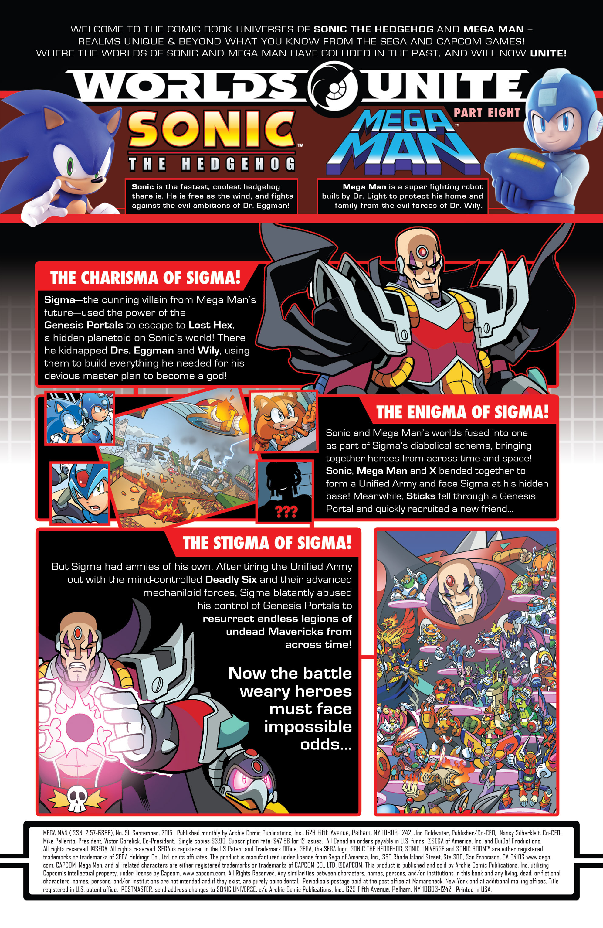 Read online Mega Man comic -  Issue #51 - 2