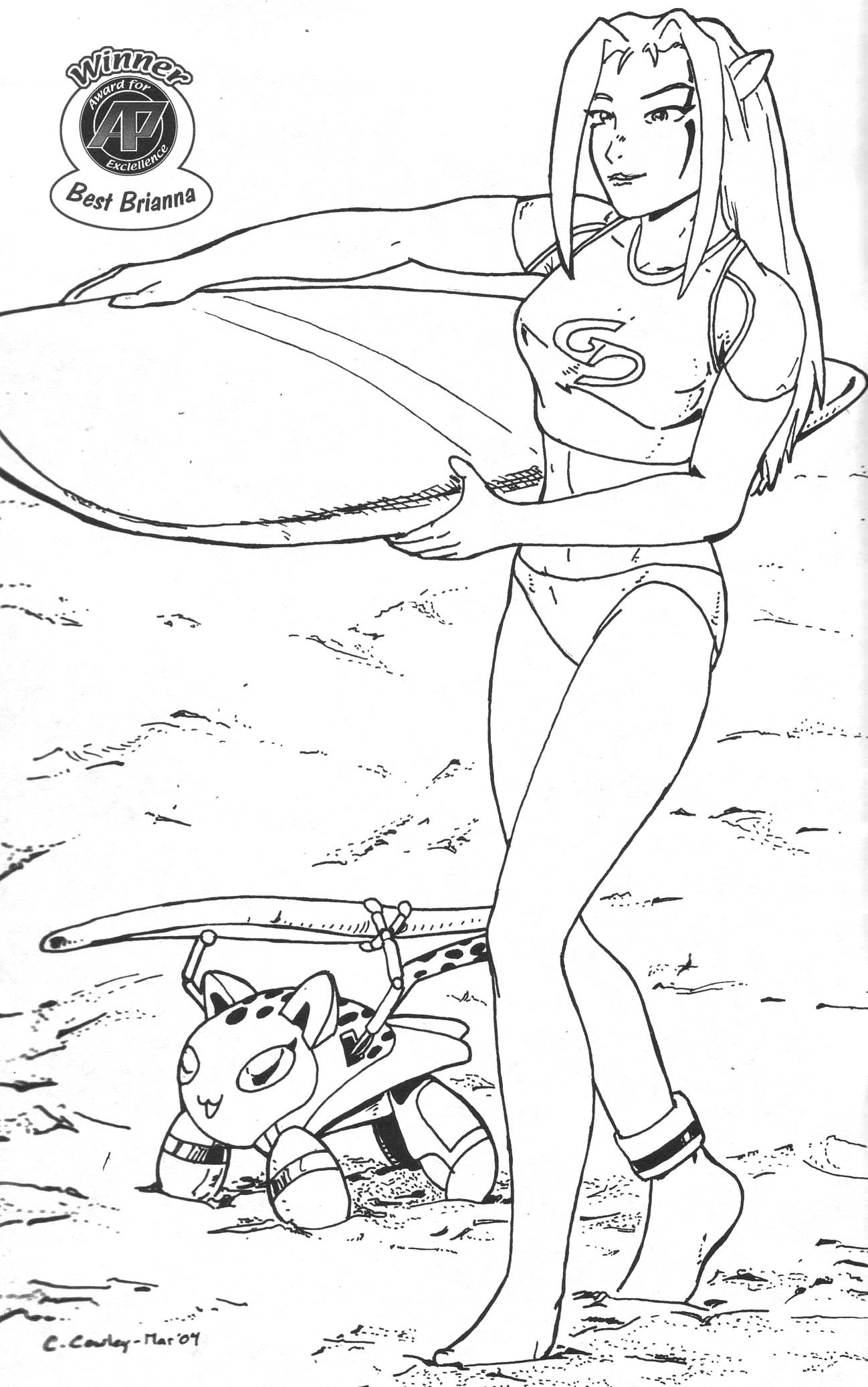 Read online Gold Digger Swimsuit Special comic -  Issue #7 - 14