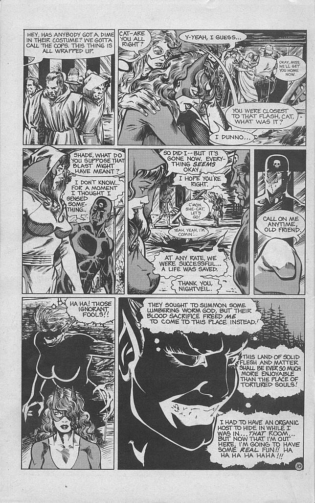 Read online Femforce Night of the Demon comic -  Issue # Full - 12