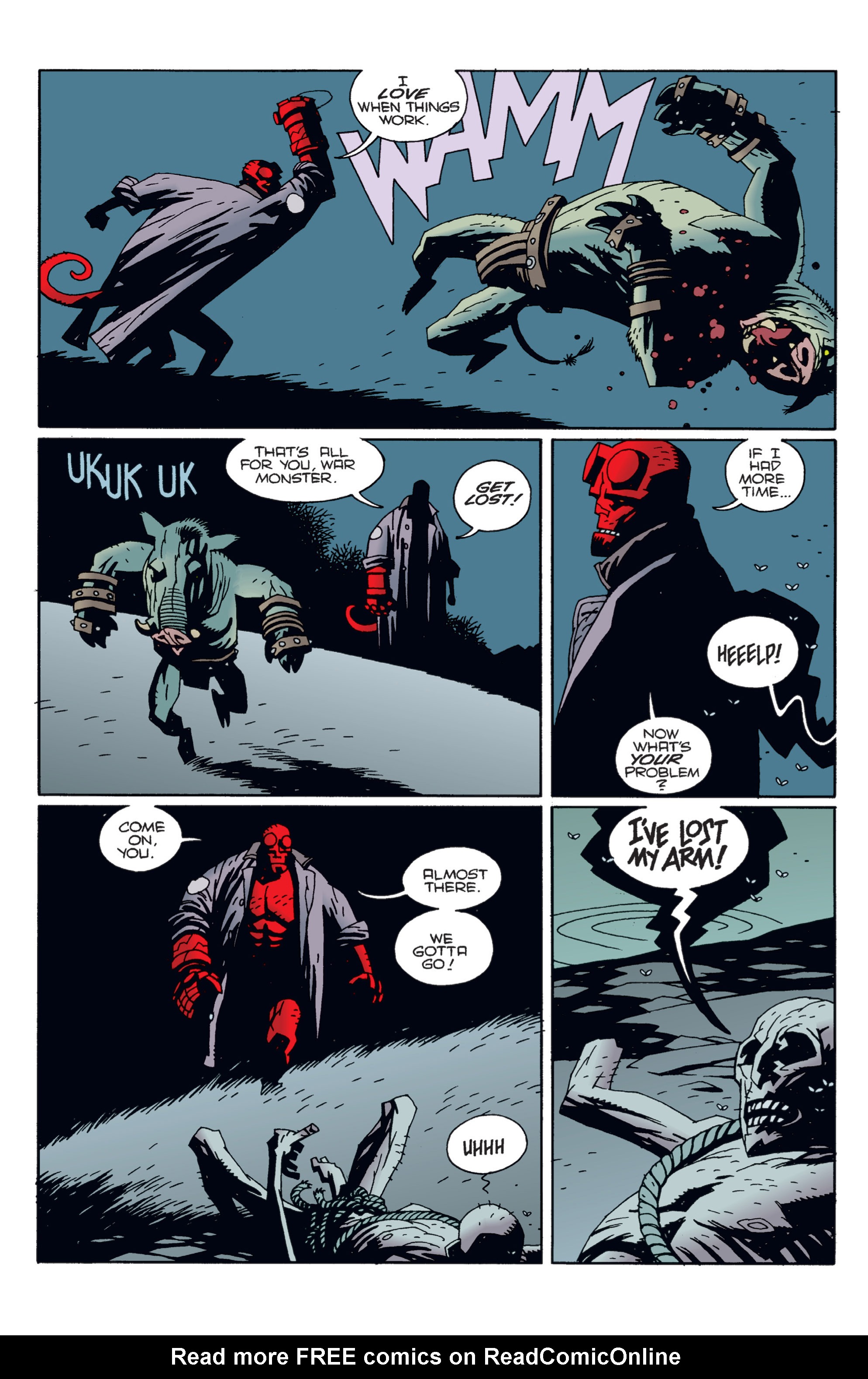 Read online Hellboy comic -  Issue #3 - 29