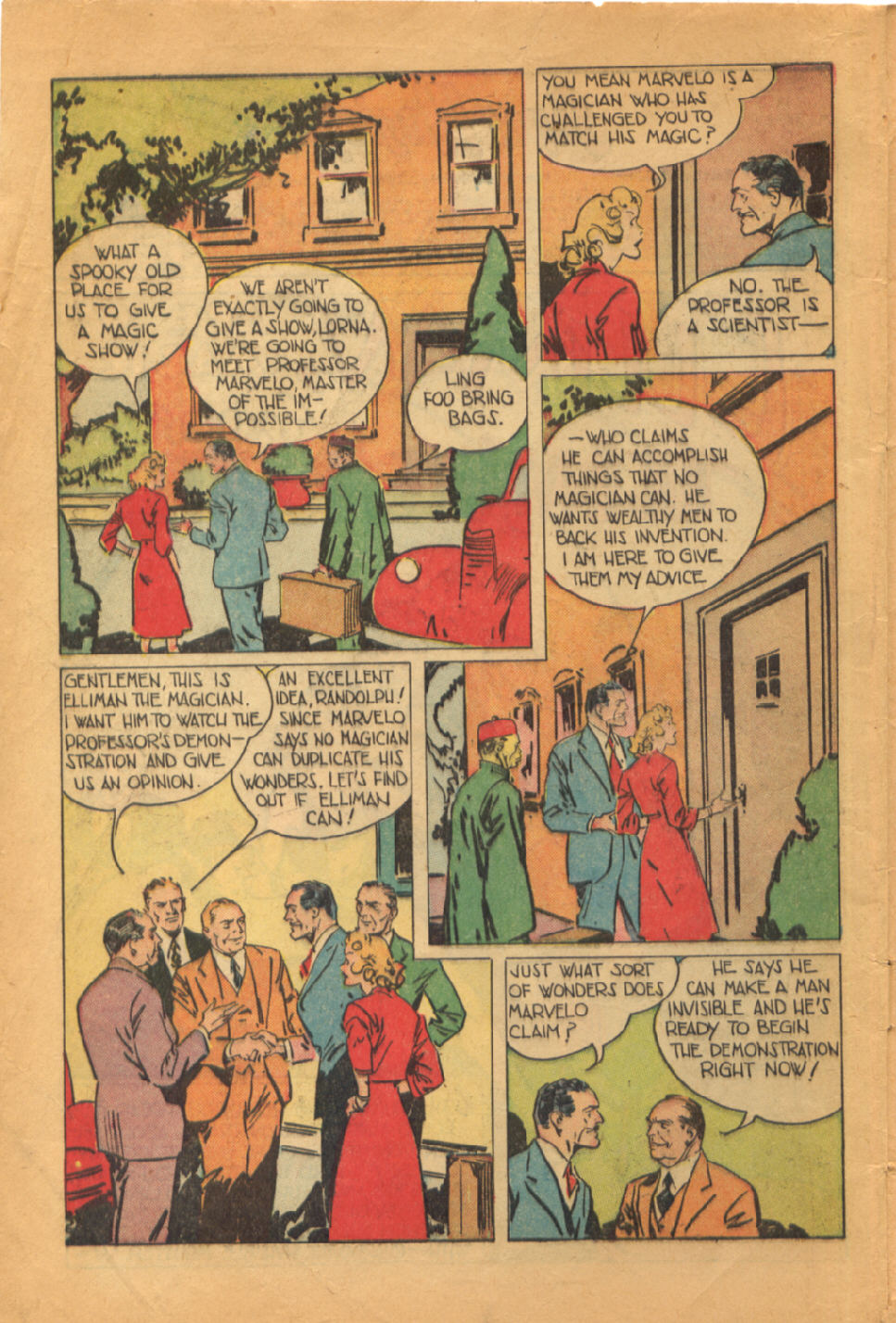 Read online Super-Magician Comics comic -  Issue #52 - 5