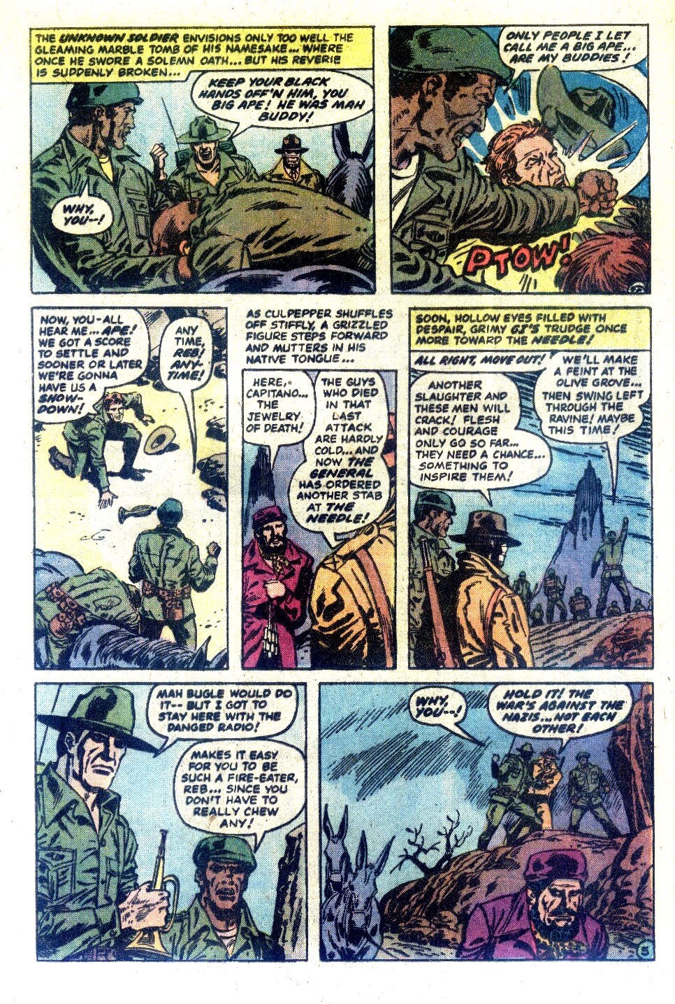 Read online Unknown Soldier (1977) comic -  Issue #216 - 9