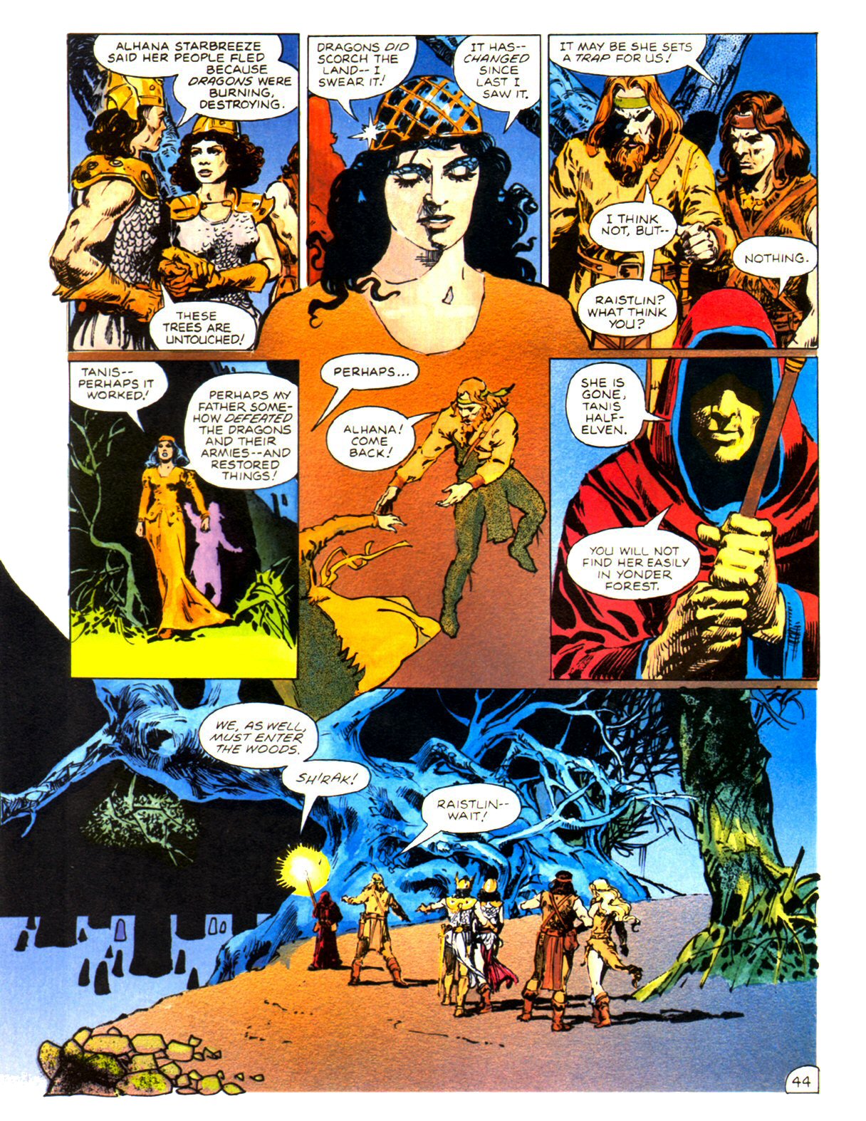 Read online Dragonlance Saga comic -  Issue #3 - 47