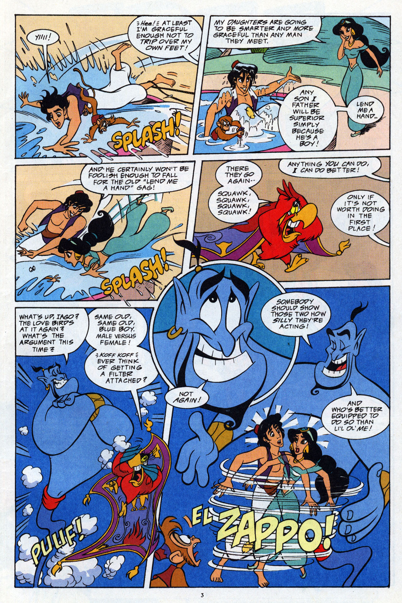 Read online Disney's Aladdin comic -  Issue #8 - 5