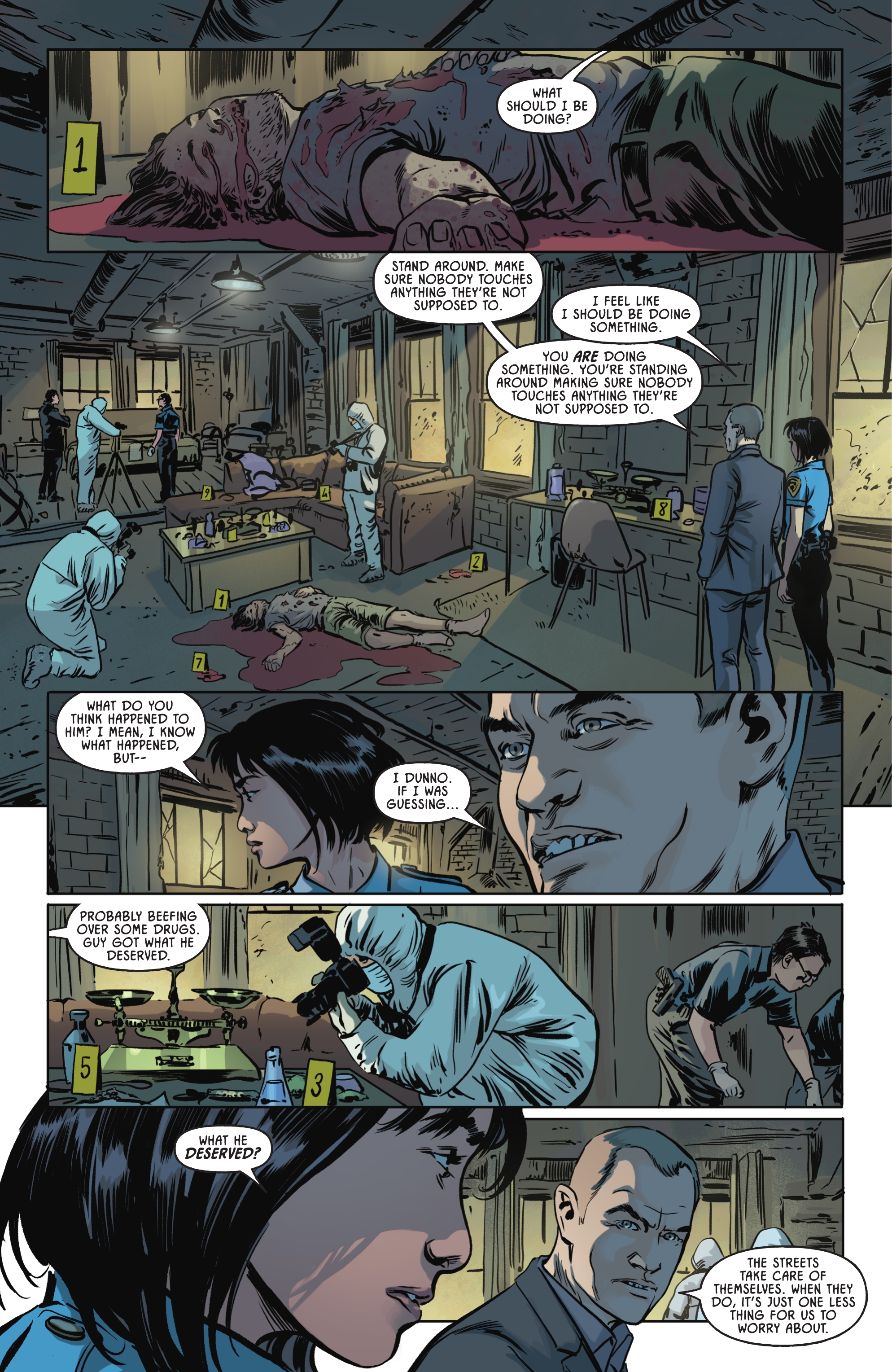 Read online GCPD: The Blue Wall comic -  Issue #4 - 11