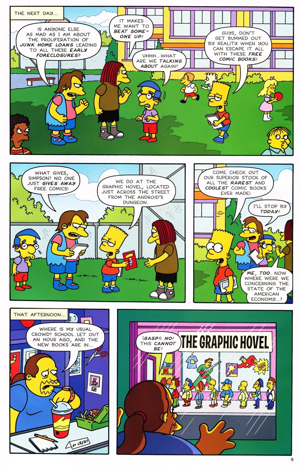 Read online Simpsons Comics comic -  Issue #145 - 8