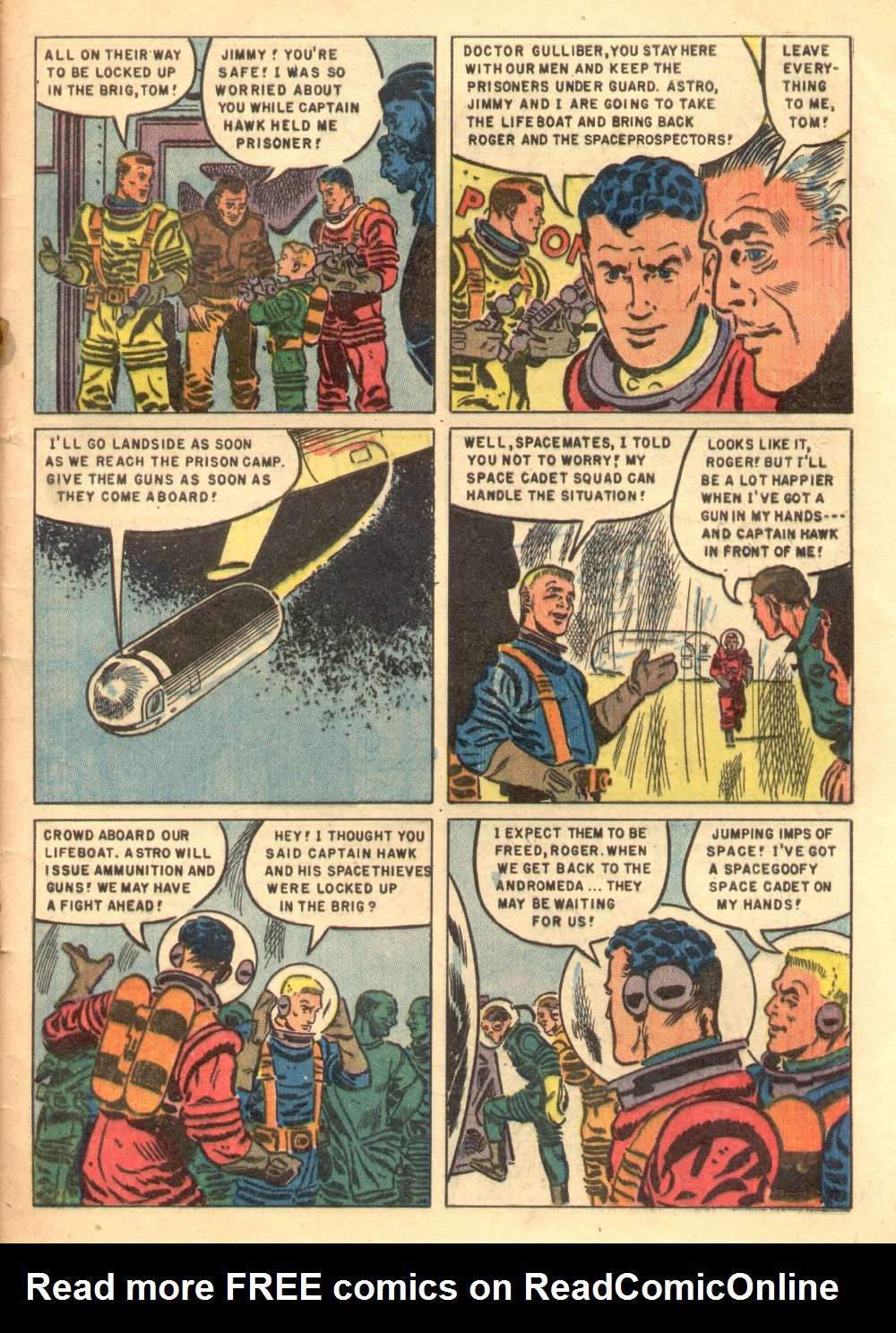 Read online Tom Corbett, Space Cadet comic -  Issue #10 - 33