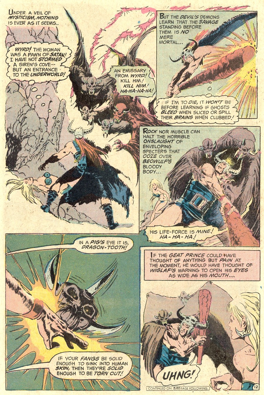 Read online Beowulf (1975) comic -  Issue #1 - 14