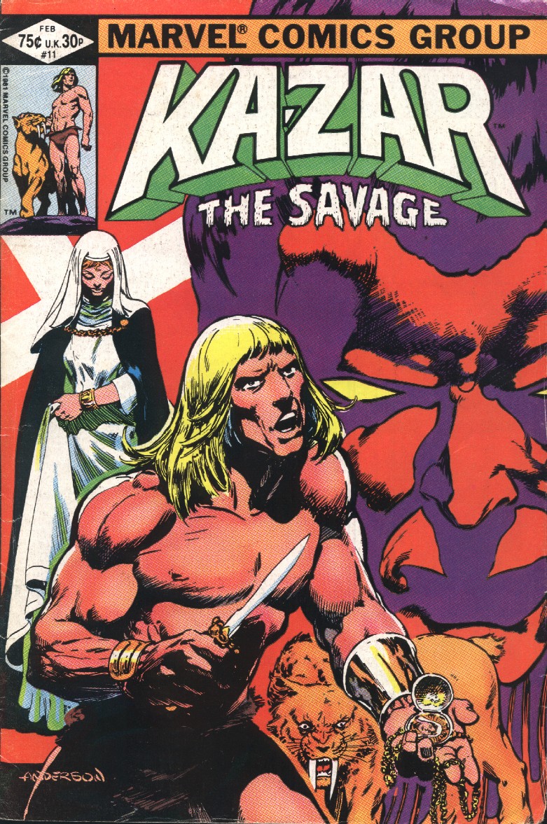 Read online Ka-Zar the Savage comic -  Issue #11 - 1