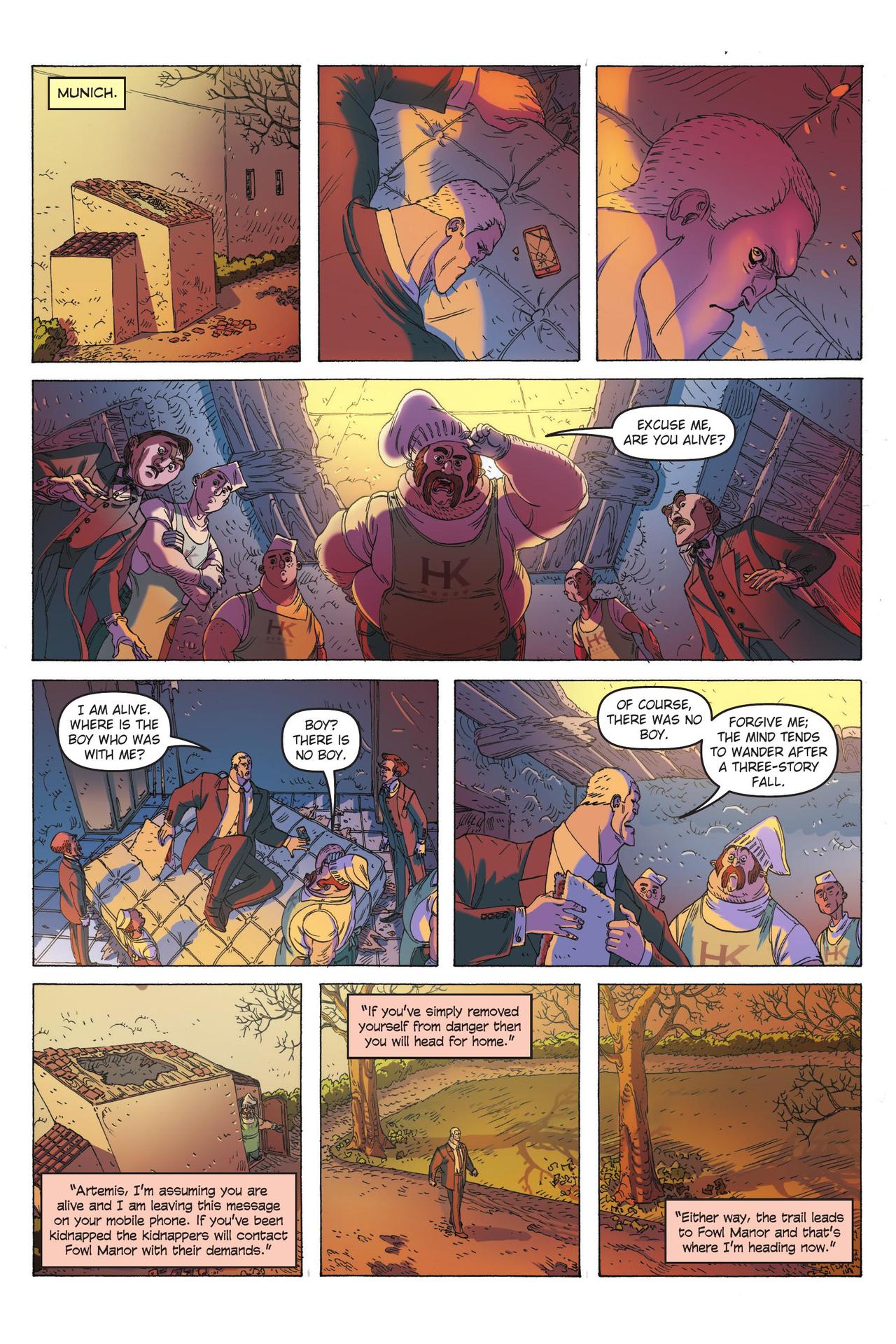 Read online Artemis Fowl: The Opal Deception comic -  Issue # TPB - 43