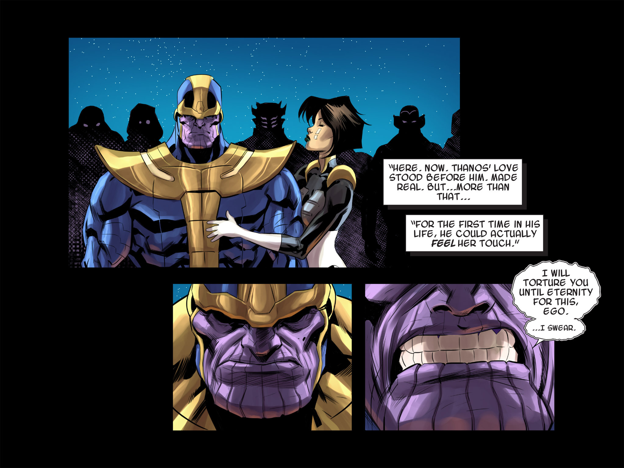 Read online Thanos: A God Up There Listening comic -  Issue # TPB - 325