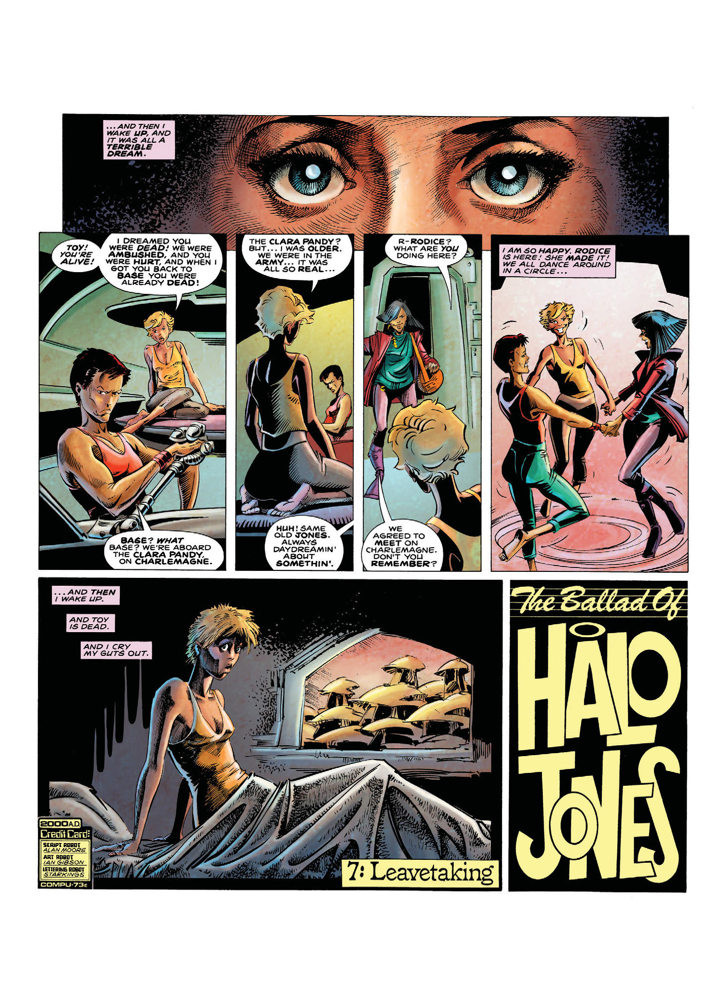 Read online The Ballad of Halo Jones (2018) comic -  Issue # TPB 3 - 40