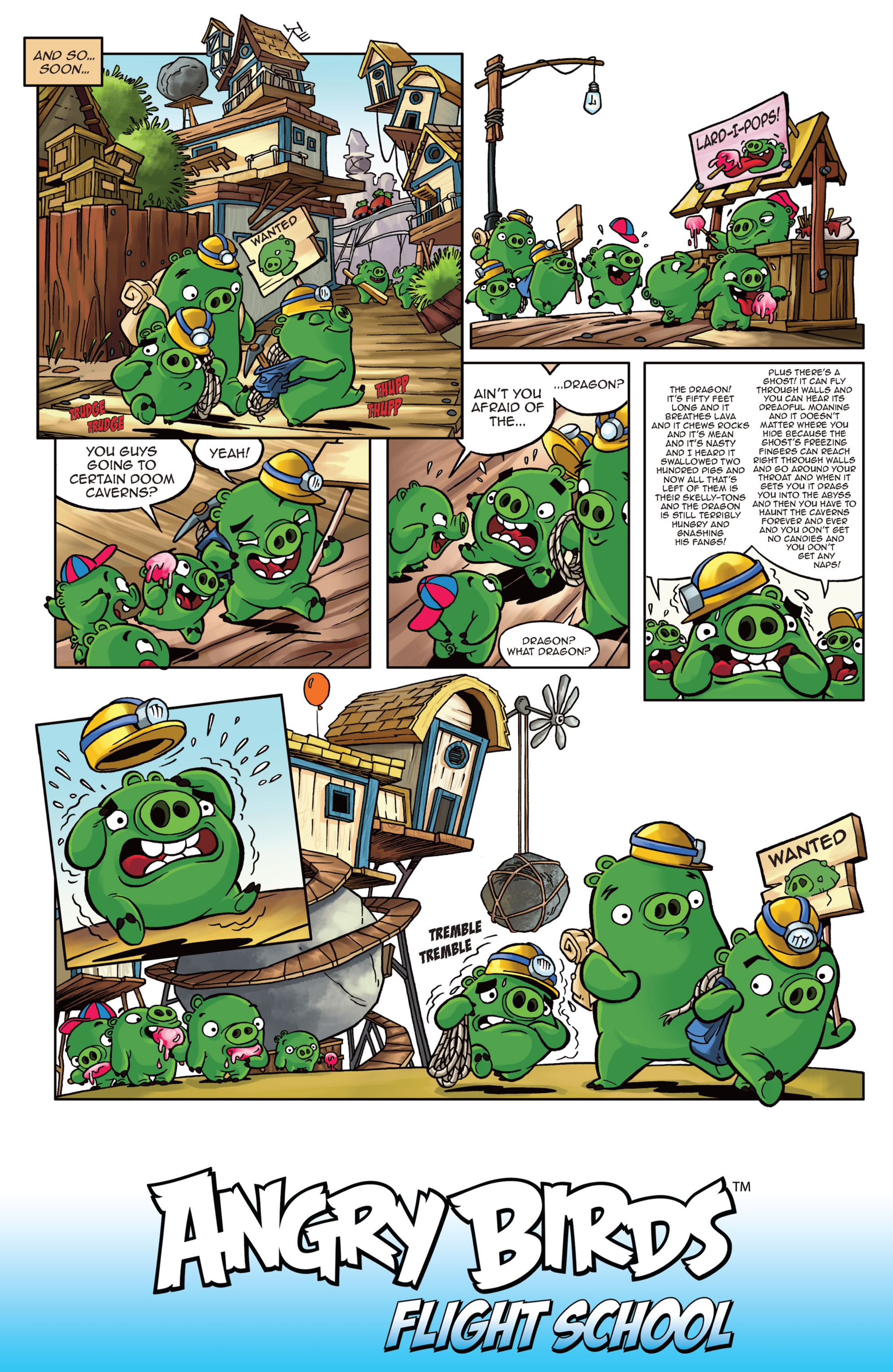 Read online Angry Birds: Flight School comic -  Issue #3 - 17