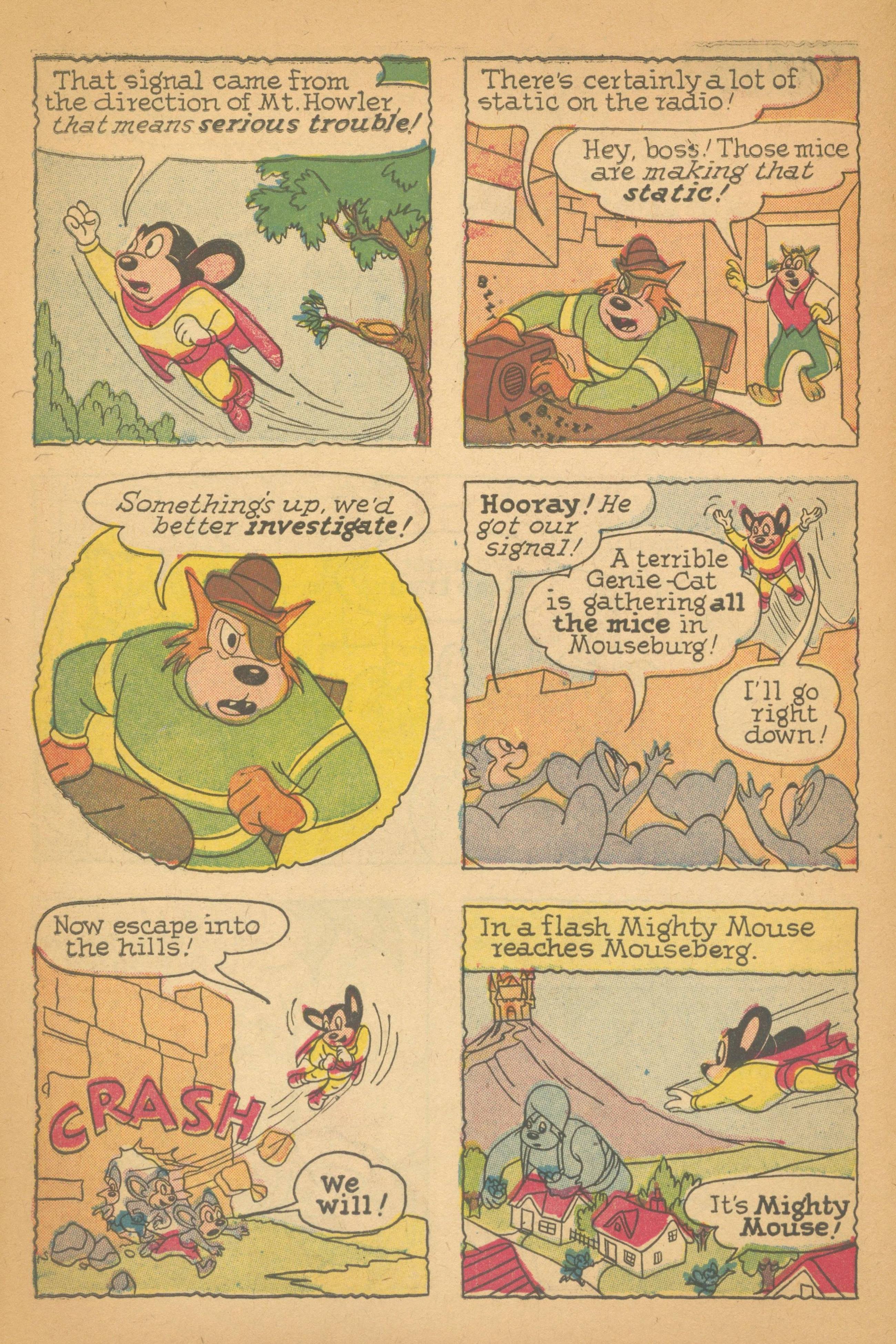 Read online Paul Terry's Mighty Mouse Comics comic -  Issue #71 - 30