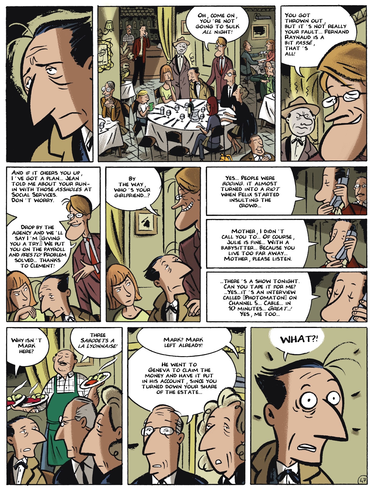 Read online Monsieur Jean comic -  Issue #5 - 50