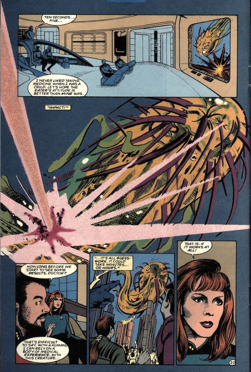 Read online Star Trek: The Next Generation (1989) comic -  Issue #66 - 20