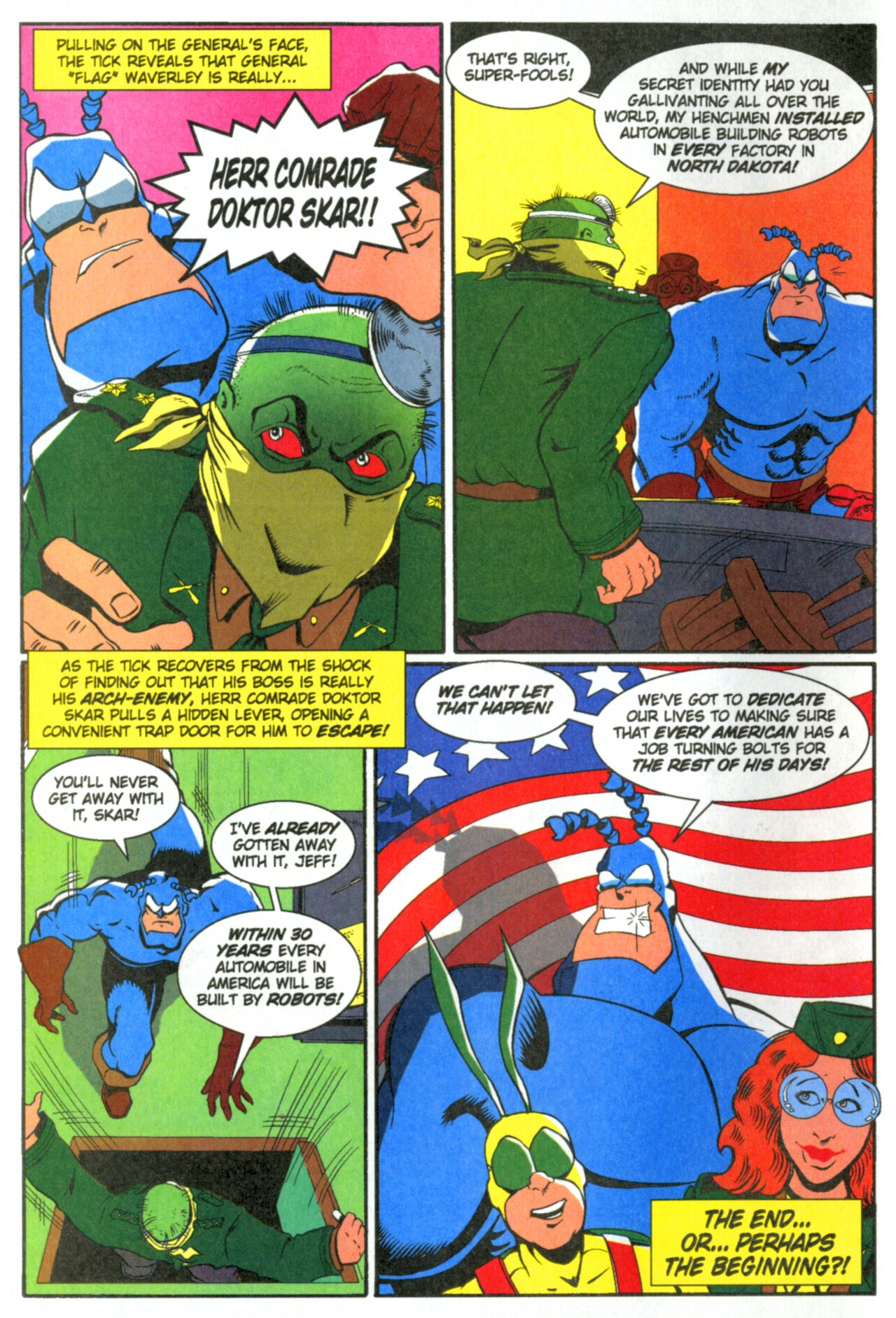 Read online The Tick's Golden Age Comic comic -  Issue #1 - 35