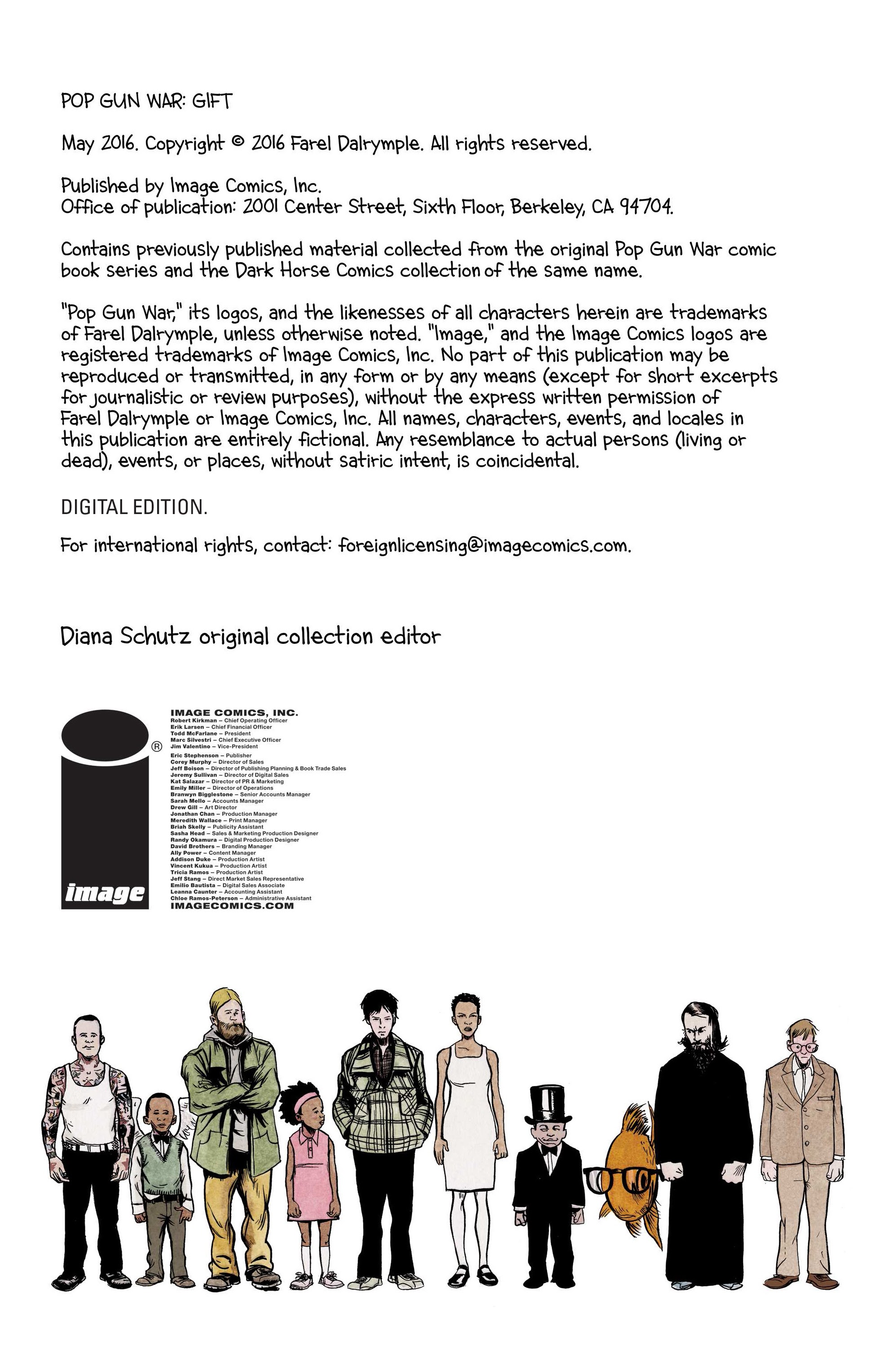 Read online Pop Gun War: Gift comic -  Issue # TPB - 144