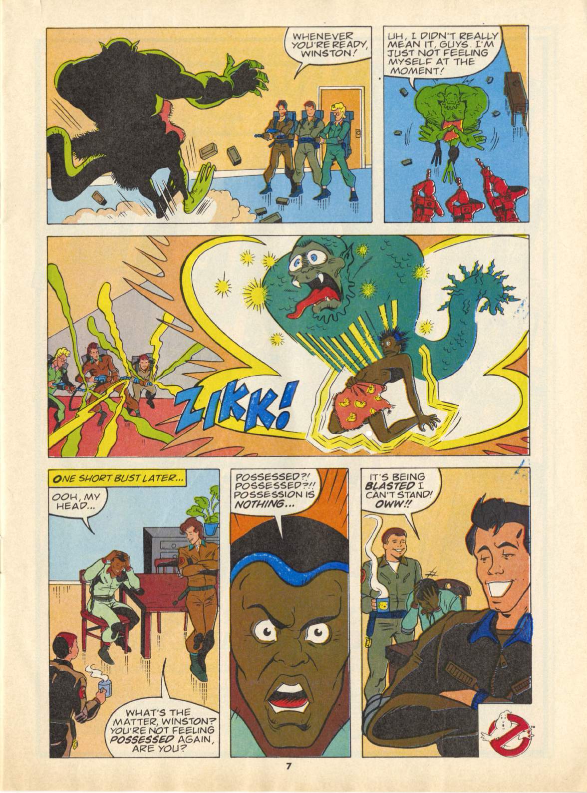 Read online The Real Ghostbusters comic -  Issue #126 - 23